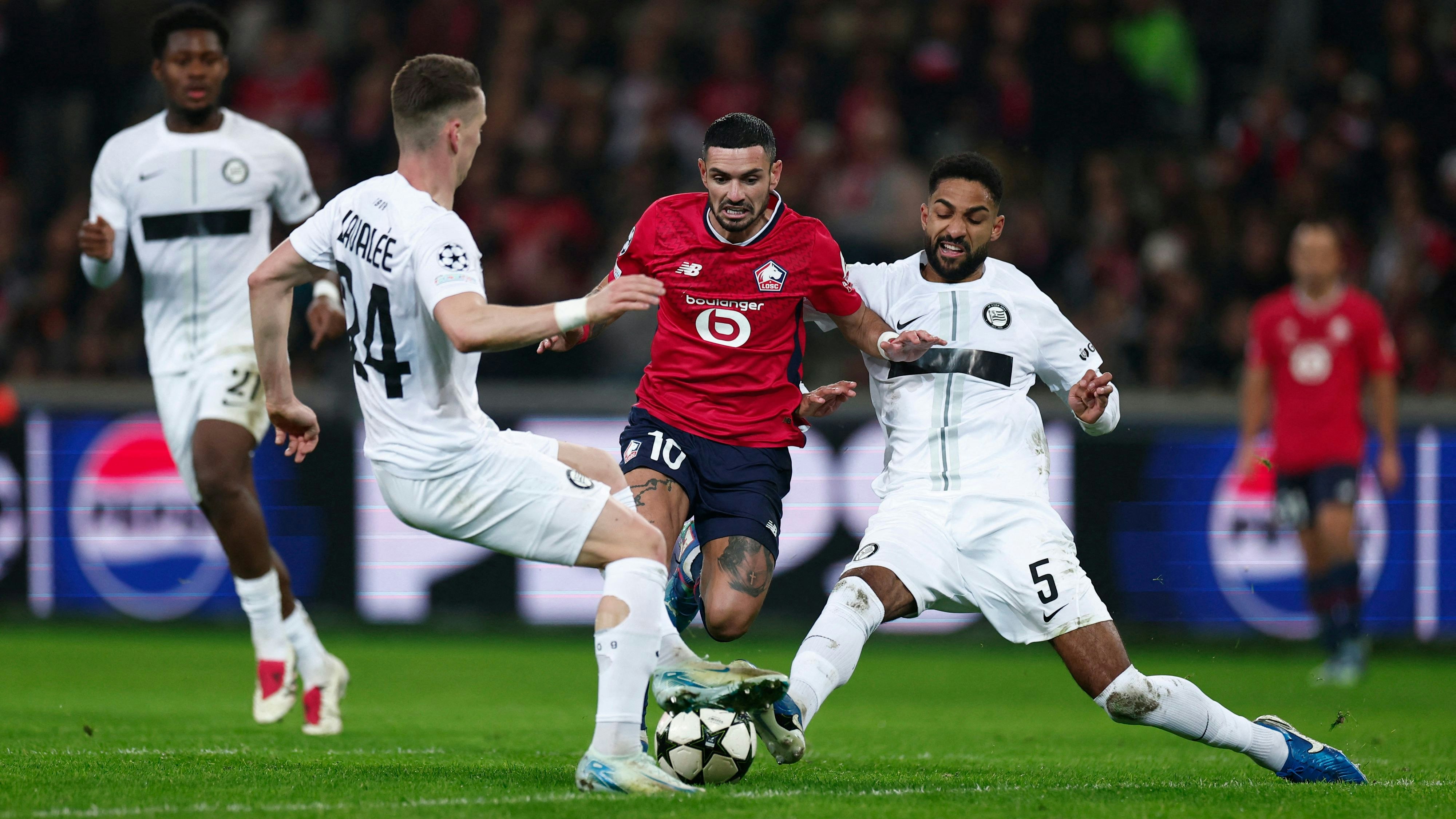 Sturm Graz gastiert bei Frankreich-Klub Lille. 