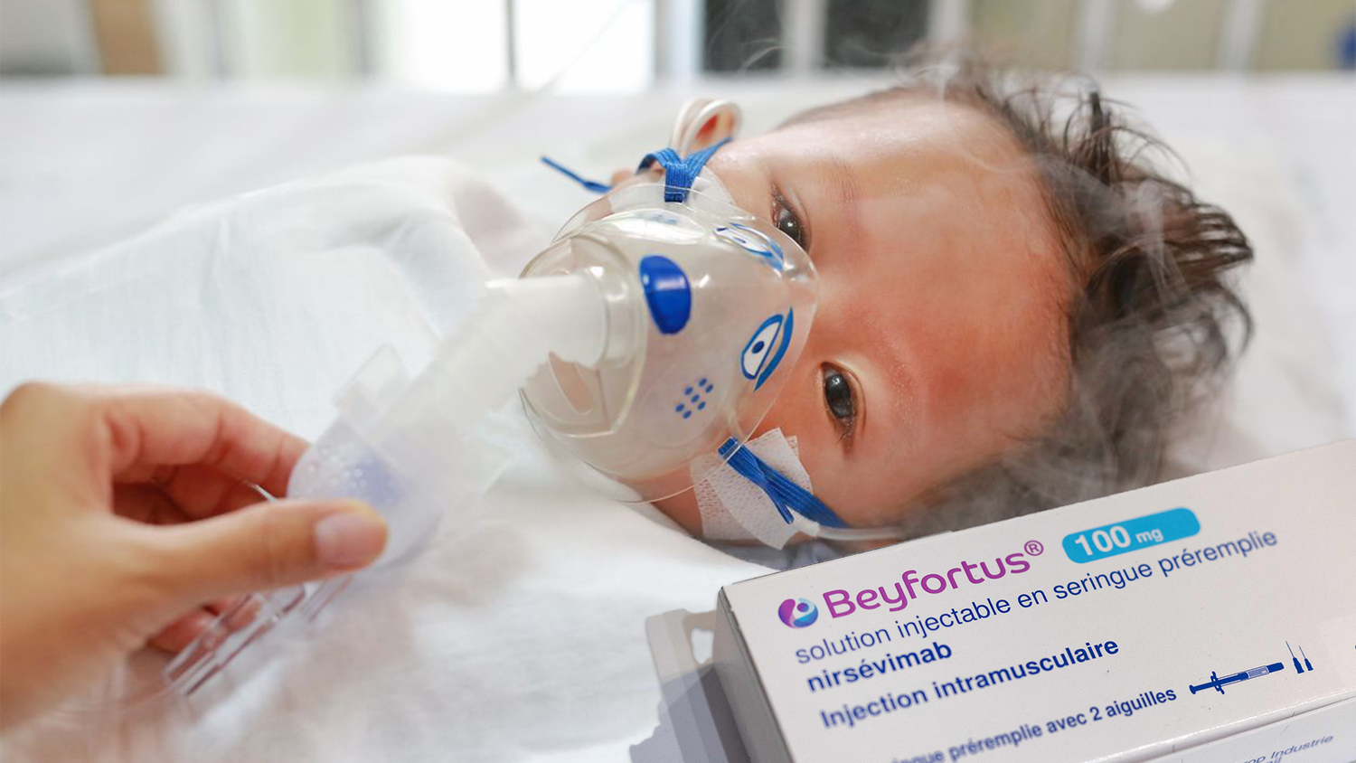 Pro Jahr müssen etwa 1.100 Kinder in Österreich wegen einer RSV-Infektion im Spital behandelt werden.