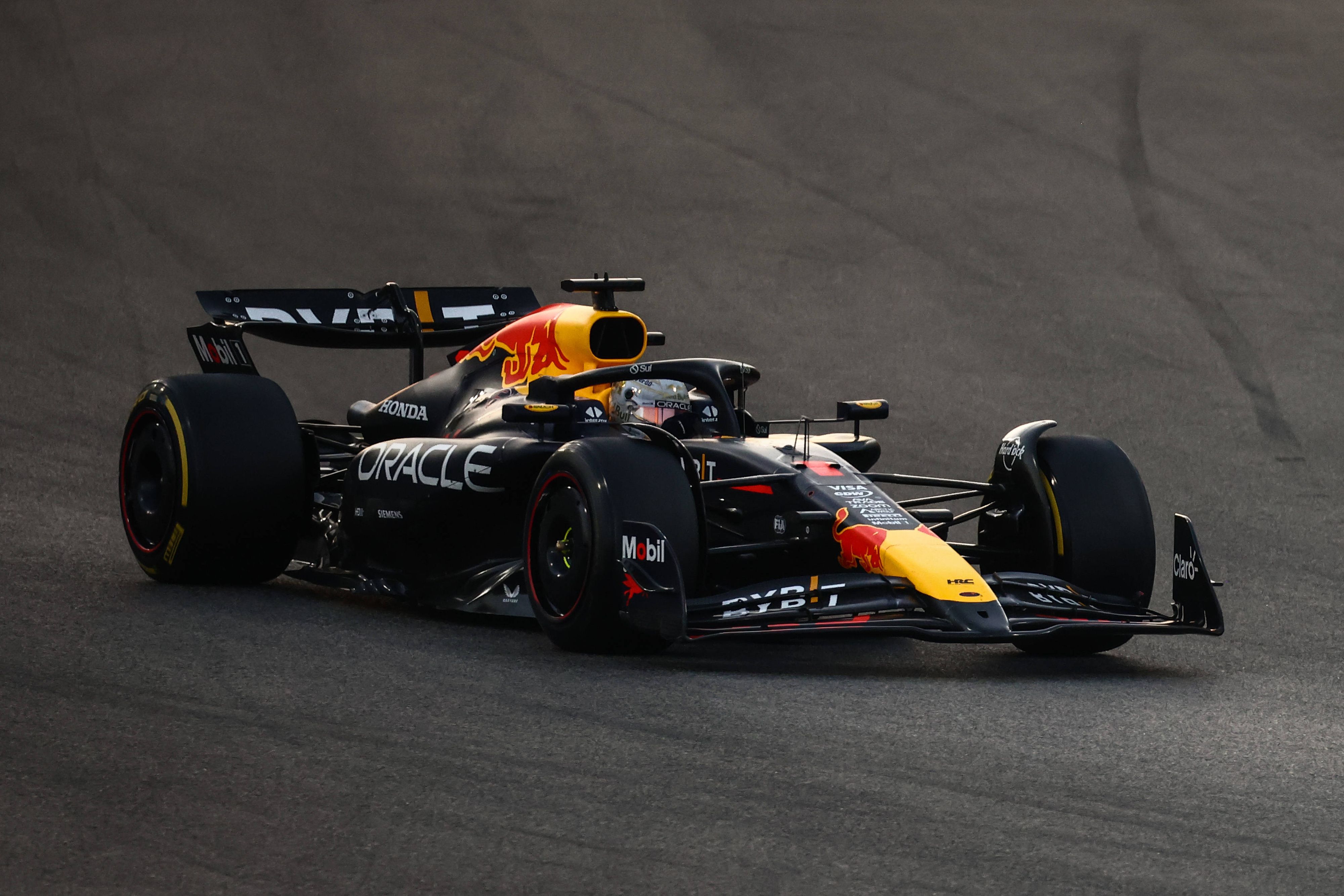 Max Verstappen im Red Bull