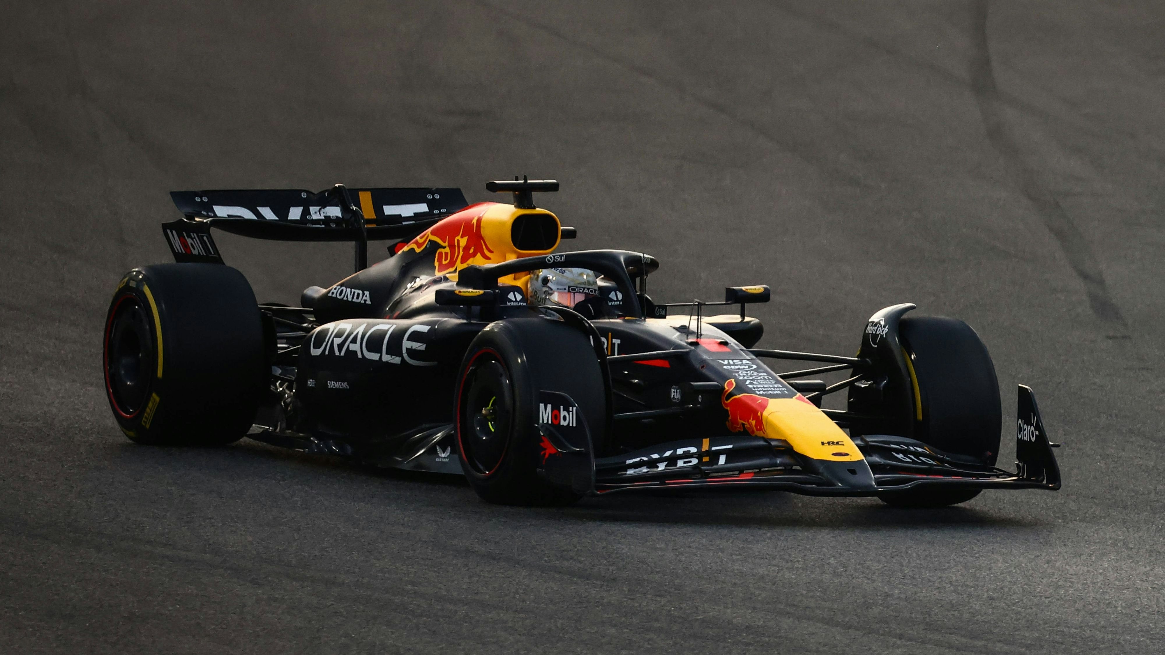 Max Verstappen im Red Bull