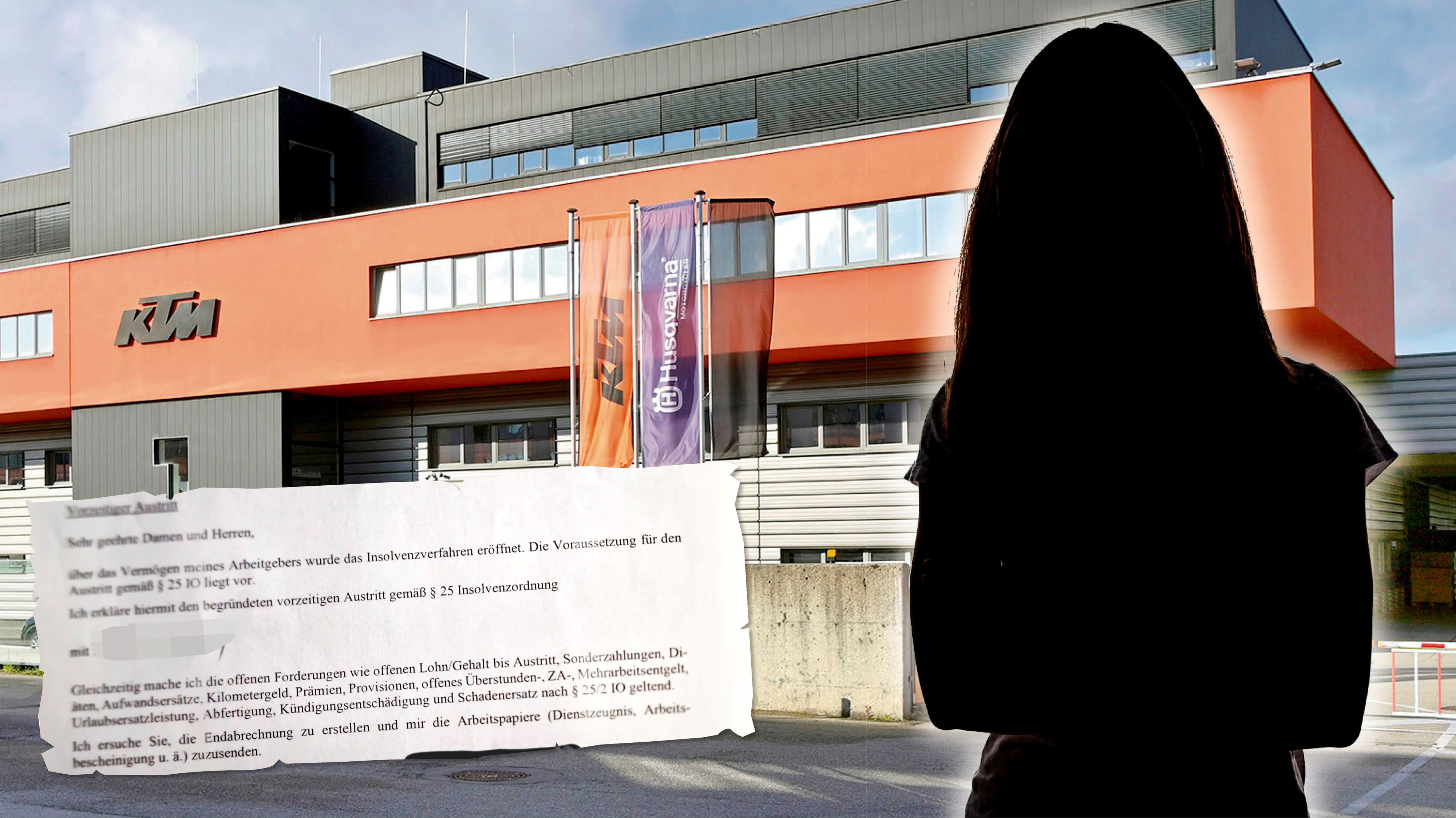 Eine KTM-Mitarbeiterin, die anonym bleiben möchte, schildert <em>