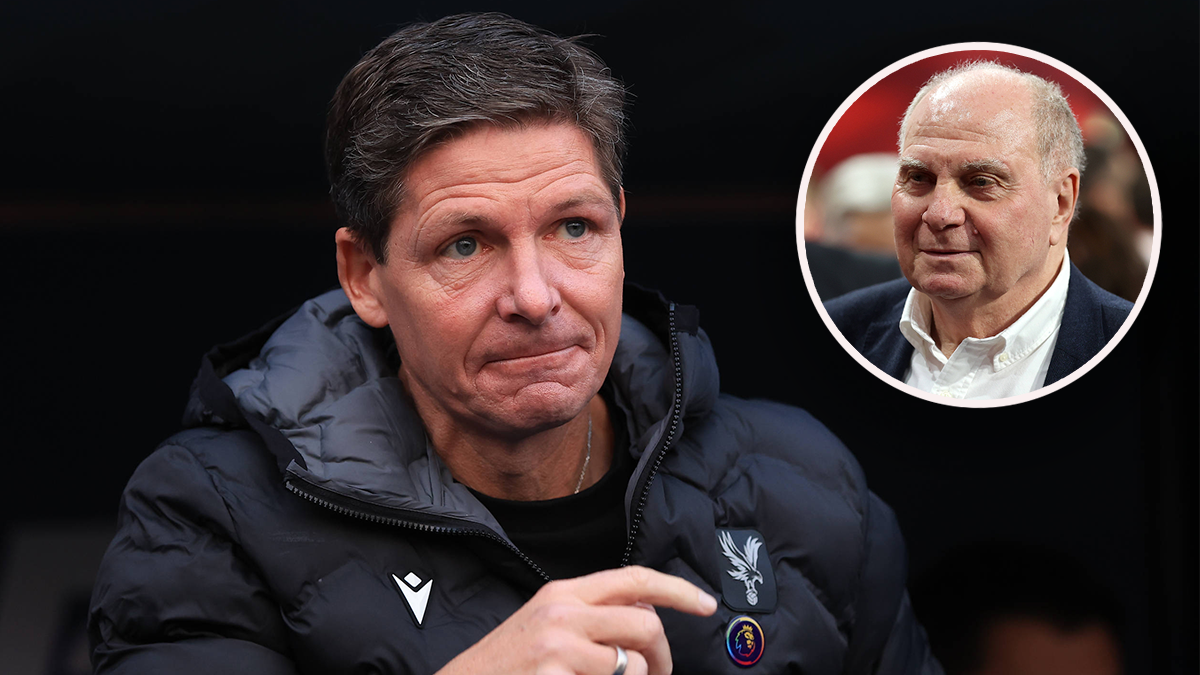 Crystal-Palace-Trainer Oliver Glasner spricht über die Bayern-Wechselgerüchte. 