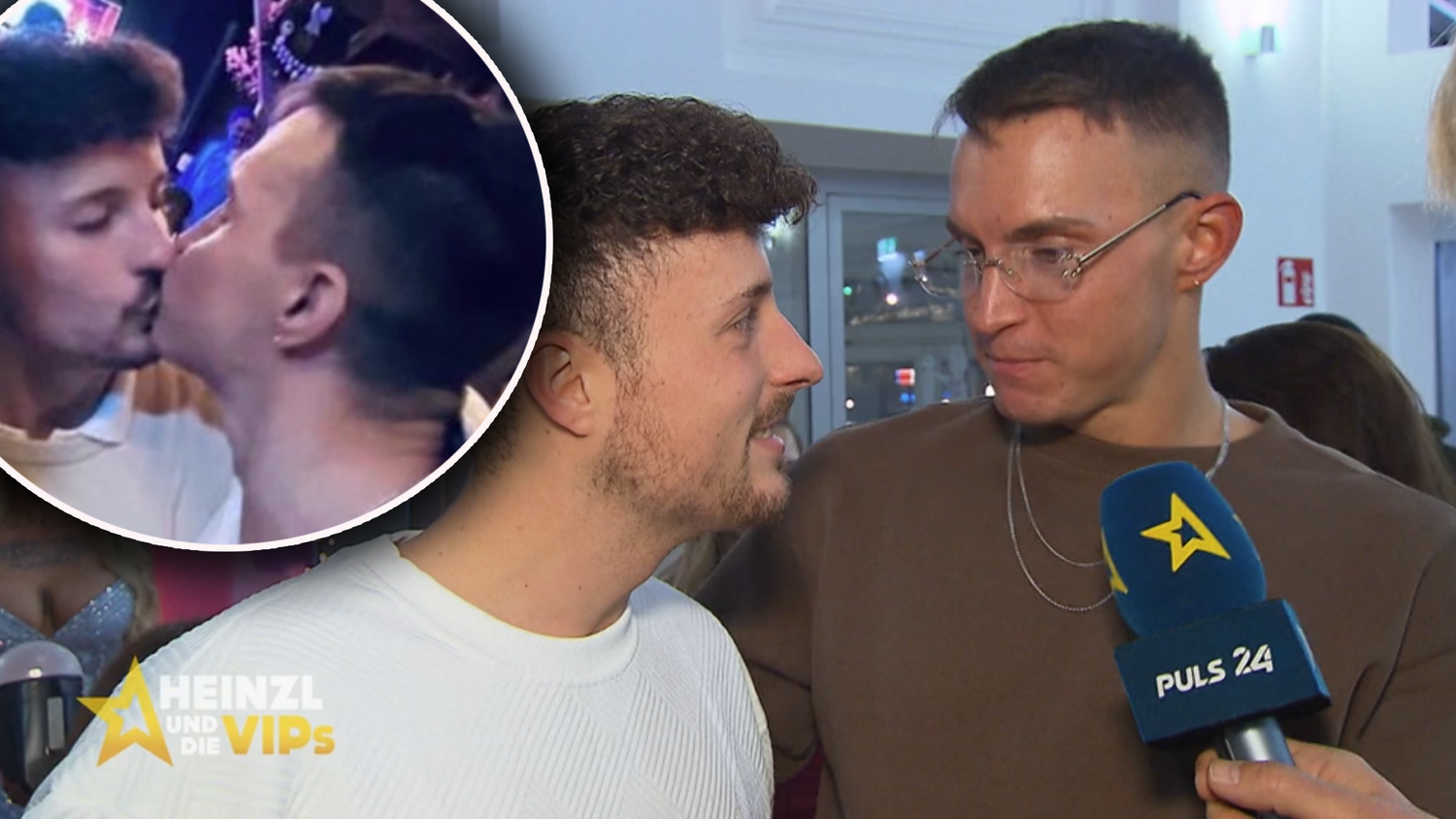 Auf der Joyn-Weihnachtsfeier kam es zum Kuss zwischen Johannes und Robert. Jetzt melden sich die Forthaus-Stars.