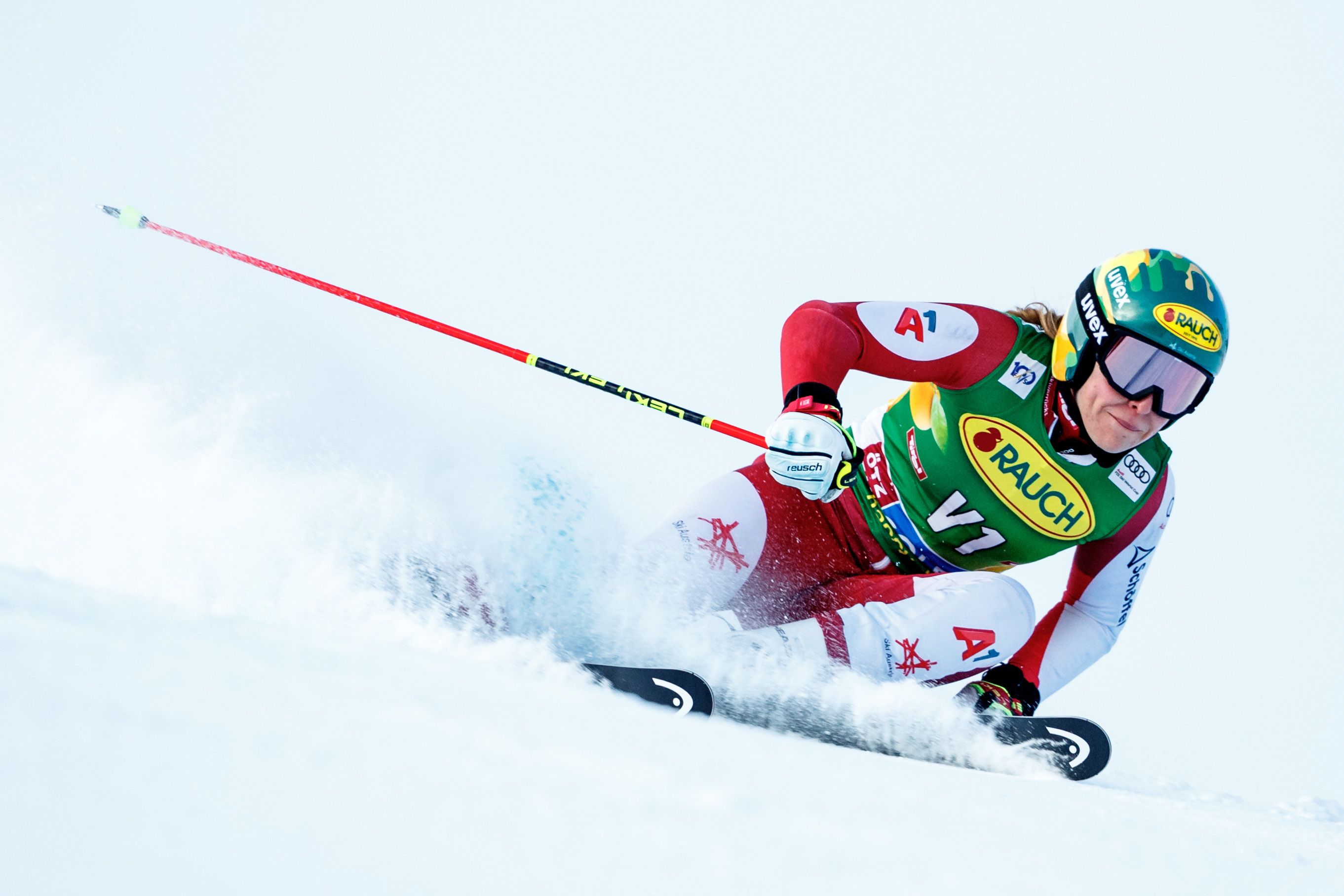 Amanda Salzgeber ist bei der Europacup-Abfahrt in St. Moritz zu Sturz gekommen. 