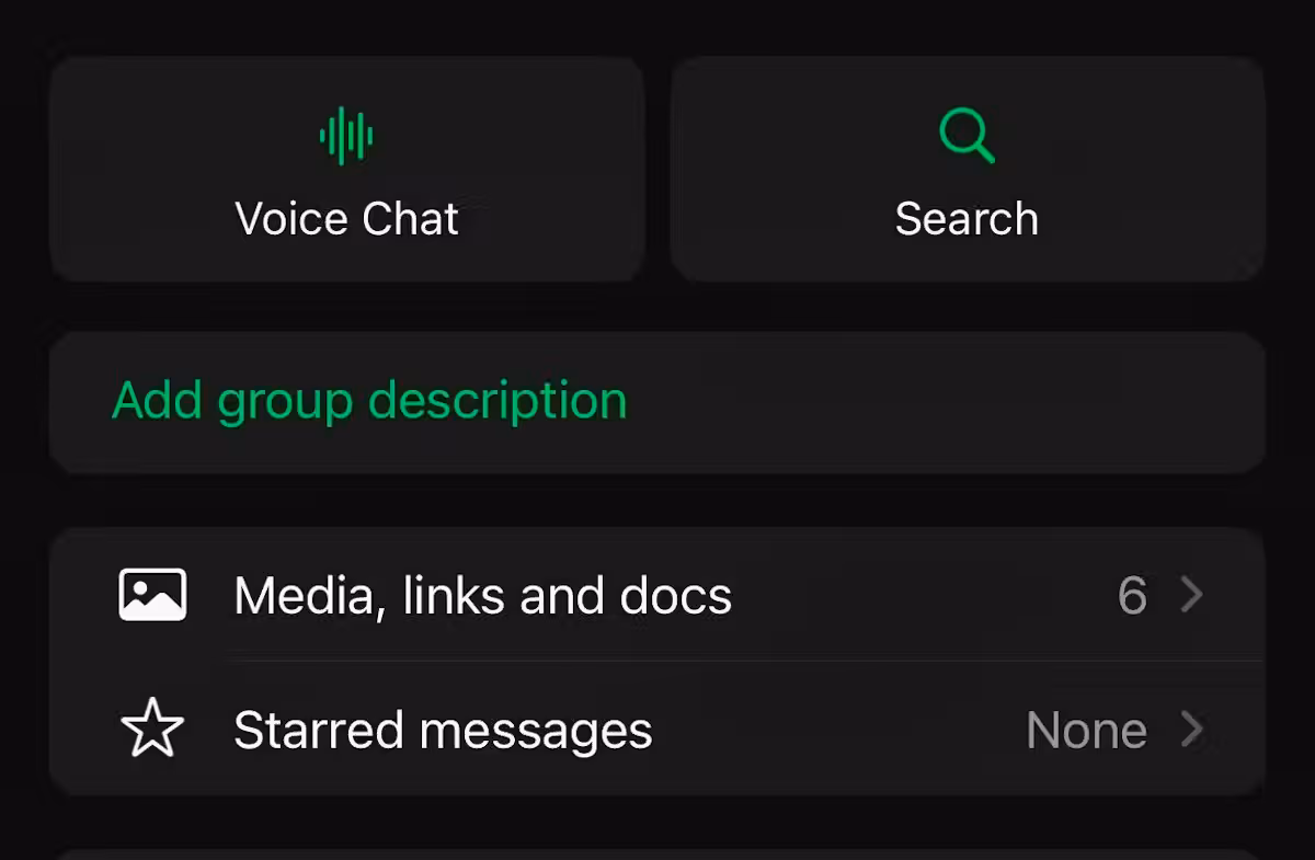 Whatsapp führt eine neue Funktion ein. Das Symbol links oben im Bild zeigt an, wenn es schon verfügbar ist.