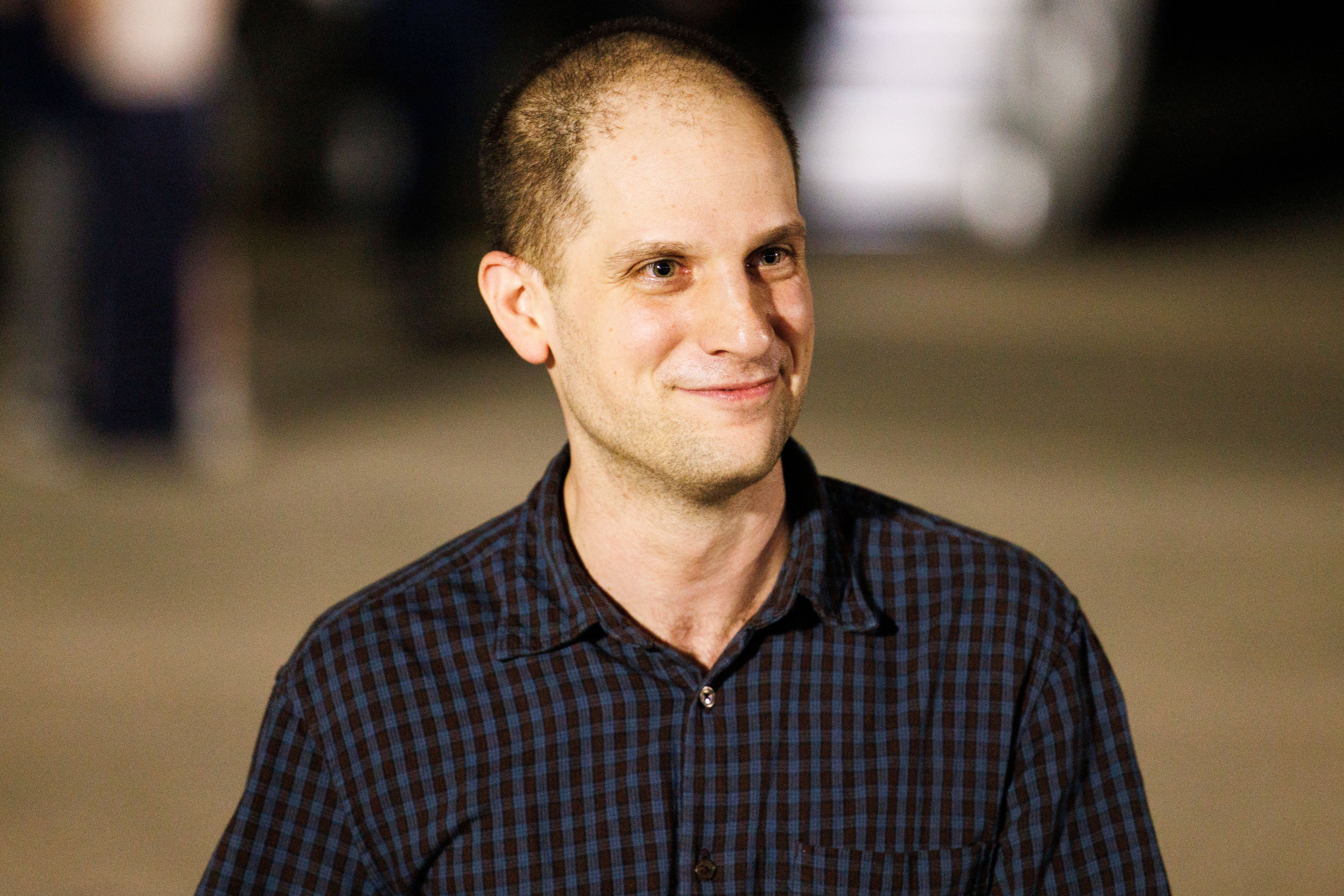 Evan Gershkovich wurde im August durch einen Gefangenenaustausch freigelassen.