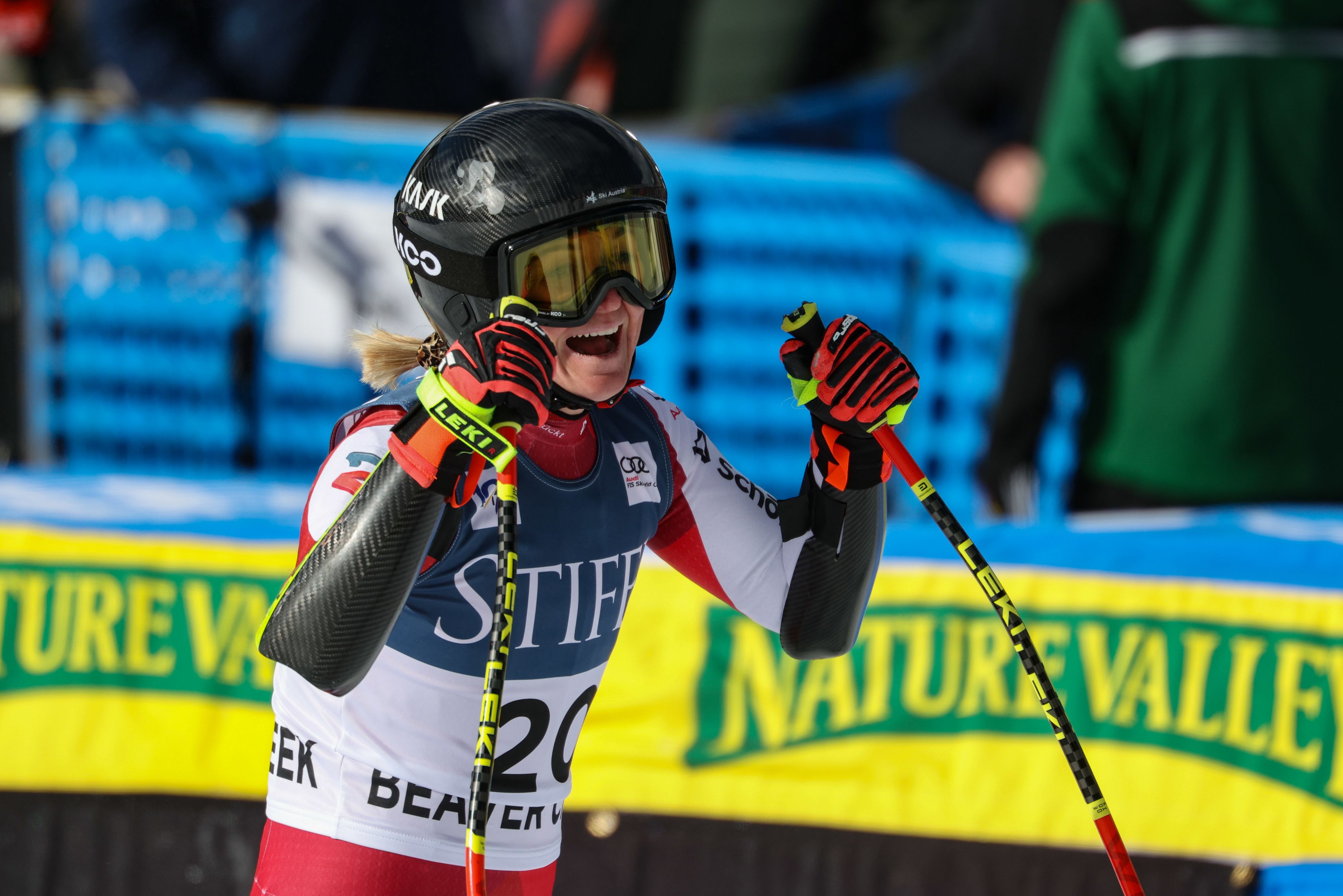 Rädler feiert Platz drei in Beaver Creek.