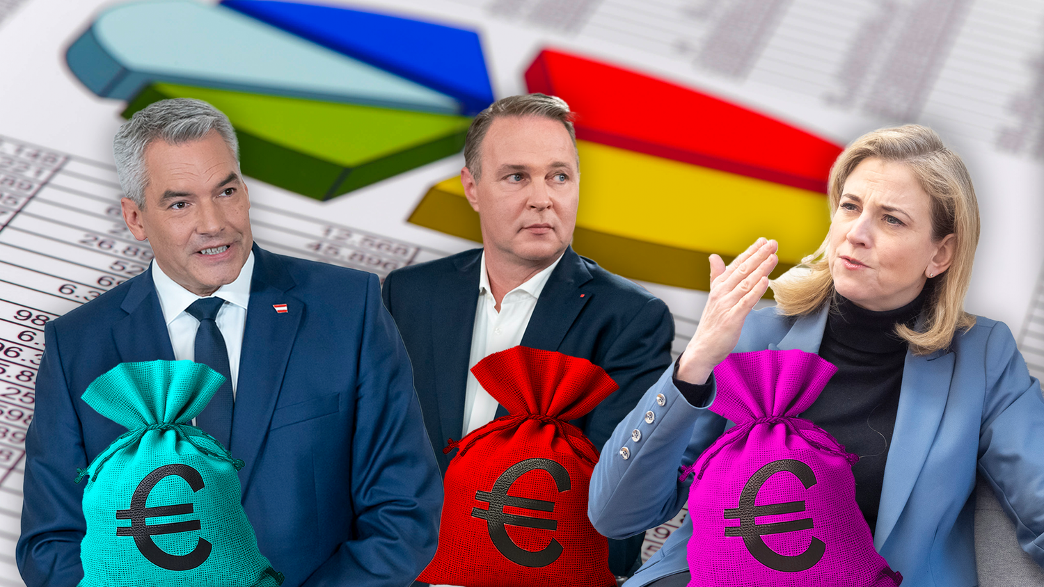 Die Austro-Ampel hat sich zu einem Konsolidierungspfad geeinigt.