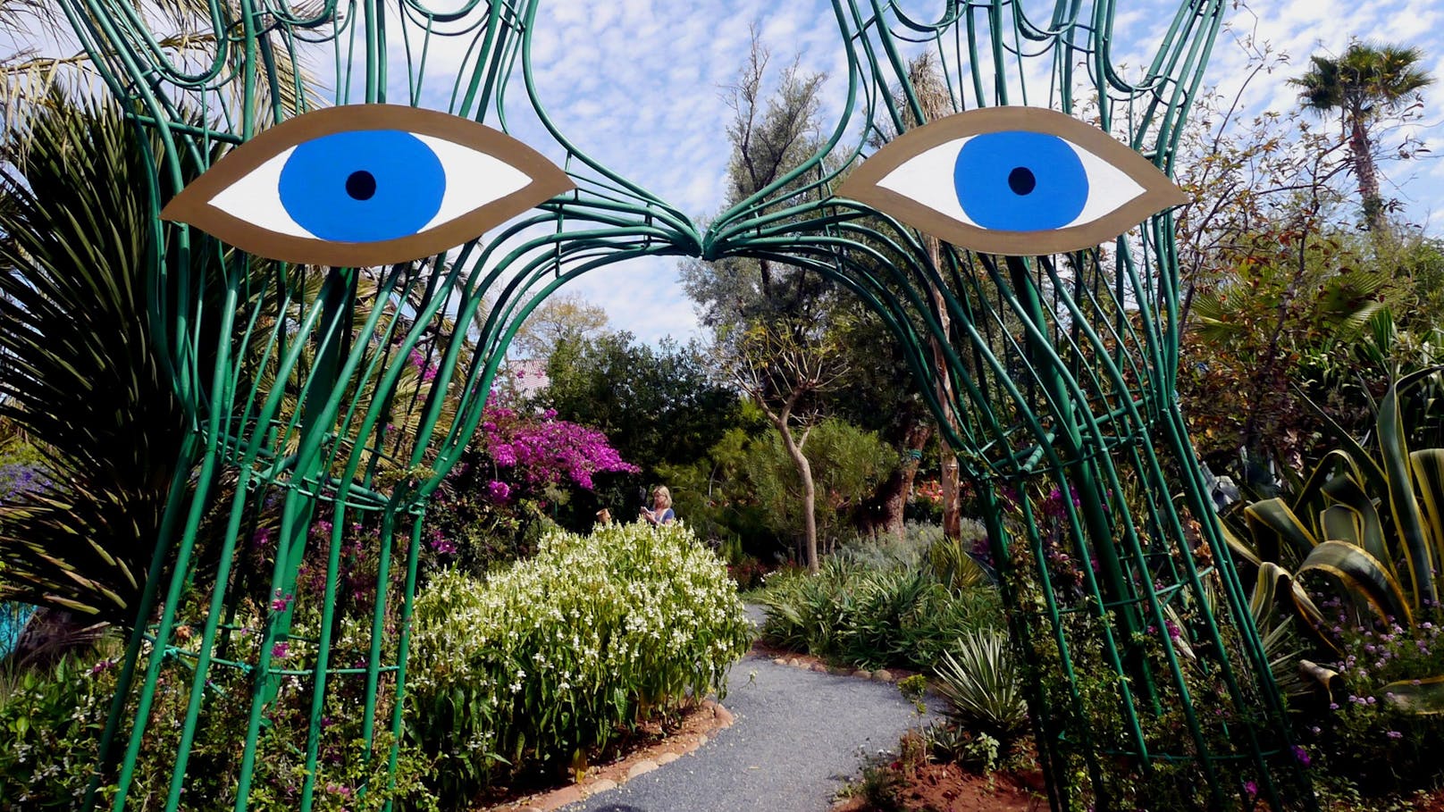 Ein Ort des Staunens und der Sinnlichkeit "Anima", André Hellers botanisches Paradies in Marrakesch.