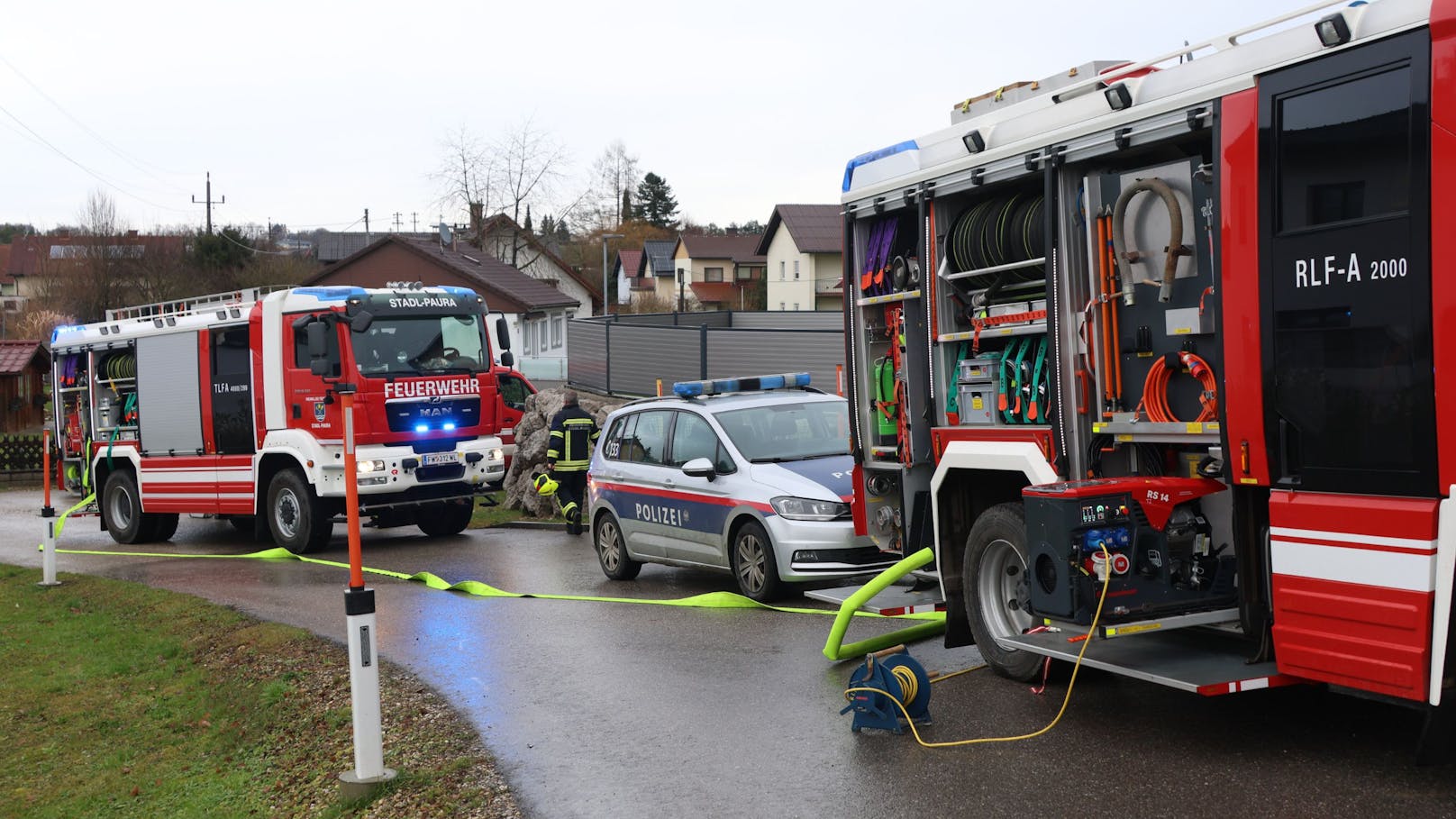 "Explosionsgefahr" – Gasleitung bei Arbeiten beschädigt