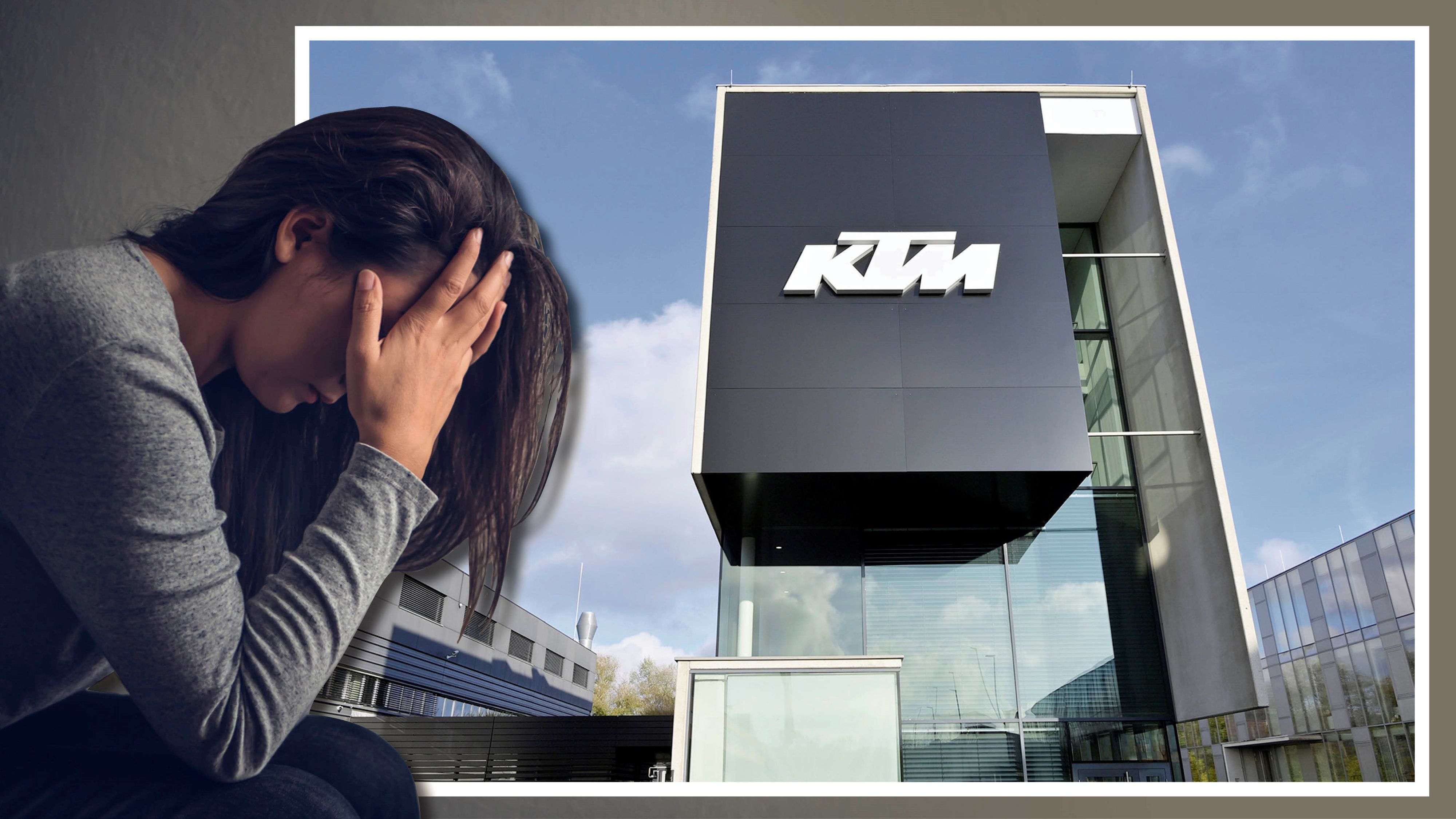 Eine KTM-Mitarbeiterin ist am Ende, sie wartet auf ihr Geld. (Symbolbild)