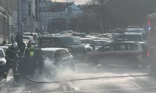 Am Lerchenfelder Gürtel ging zeitweise nichts mehr.