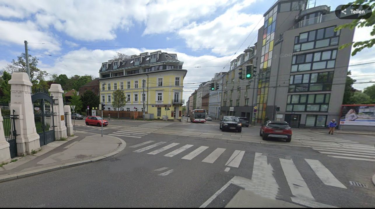 Lärmgeplagte Anrainer an der Kreuzung Barawitzkagasse/Hohe Warte.