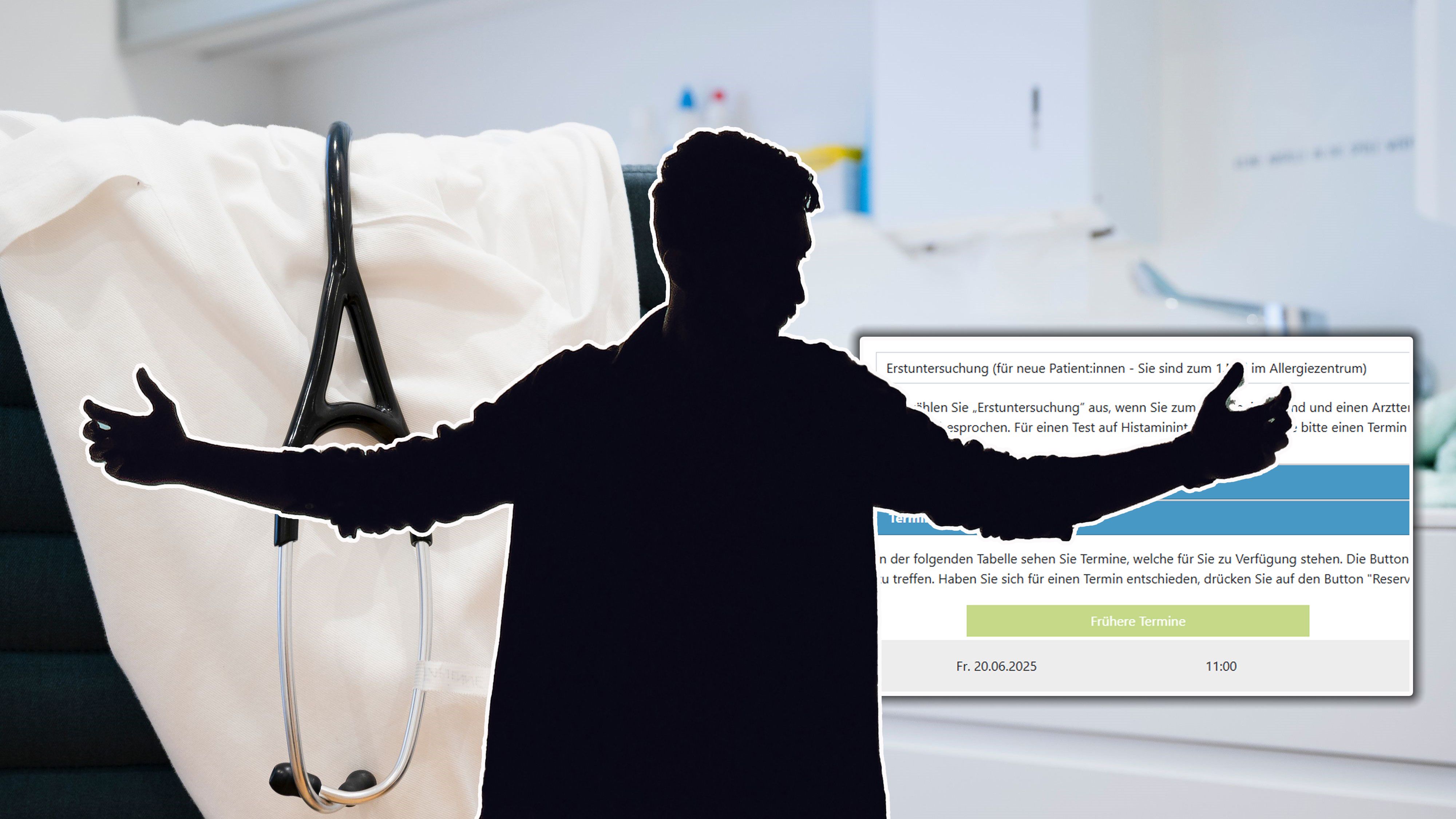 Für eine Erstuntersuchung in einem Wiener Allergiezentrum soll Lukas* sechs Monate warten.