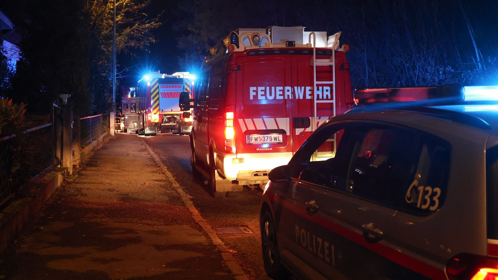 Feuerwehr und Polizei wurden am späteren Sonntagabend zu einem Brandverdacht in einem Wohnhaus in Thalheim bei Wels (Bezirk Wels-Land) alarmiert.