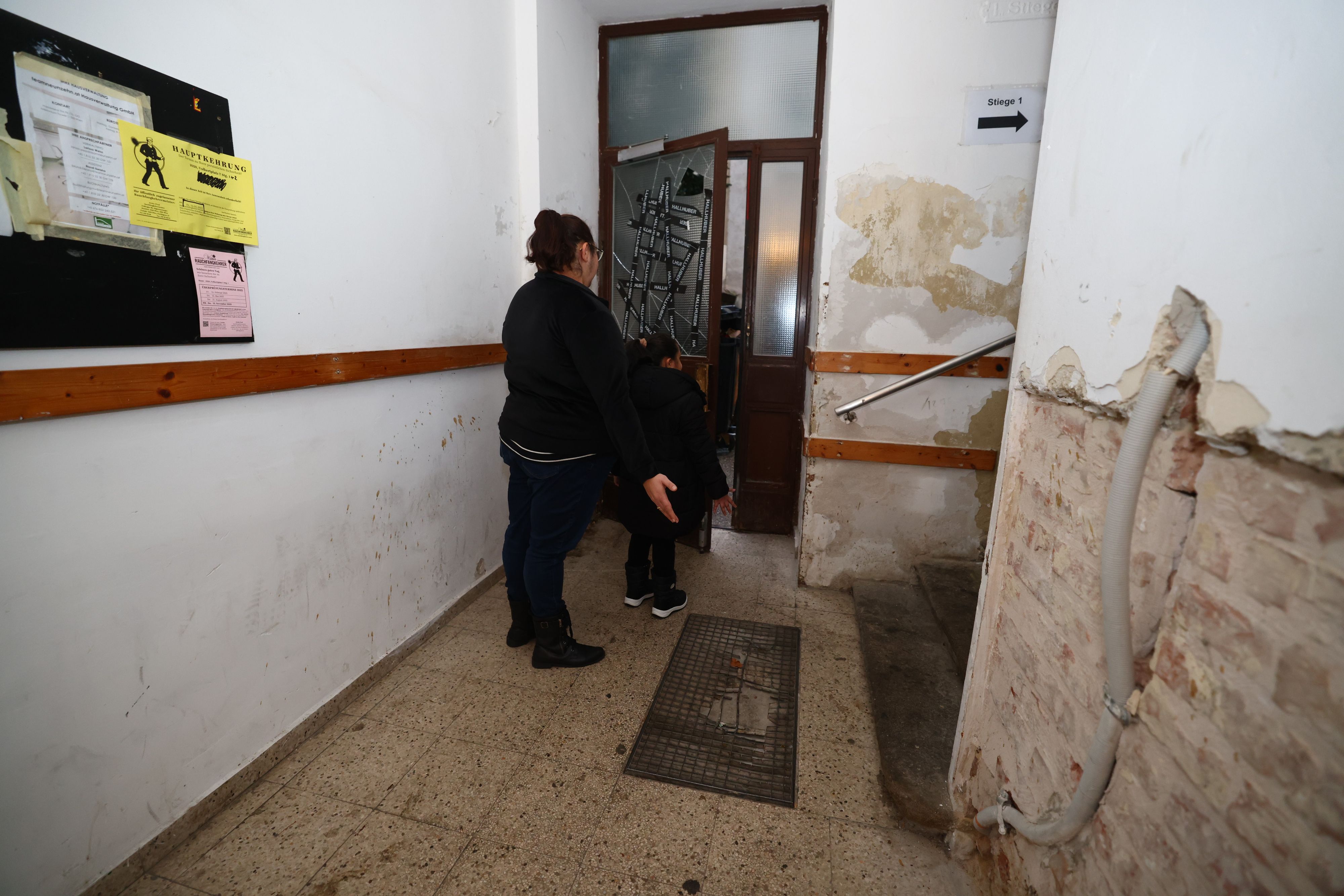 Der Zustand des Hauses ist für die Betroffenen schlimm.