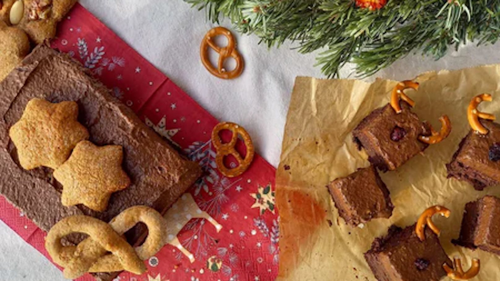 Lebkuchen Brownies – eine weihnachtliche Leckerei