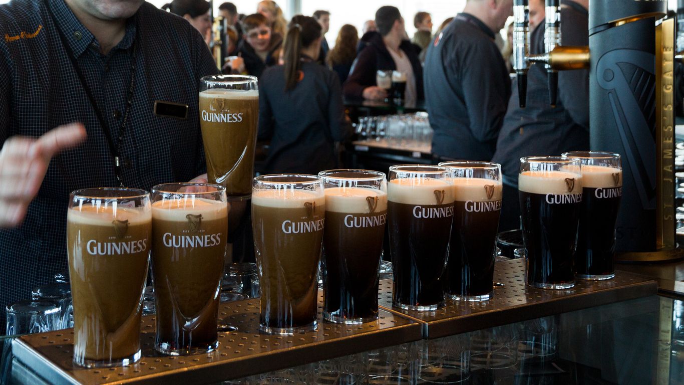 Die Guinness-Nachfrage ist stark gestiegen. 