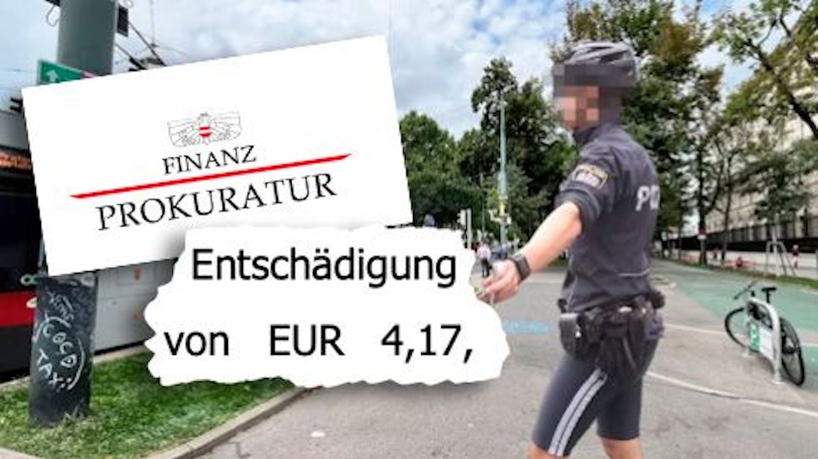 Taube Frau in Wien festgenommen – sie bekommt 4,17 €