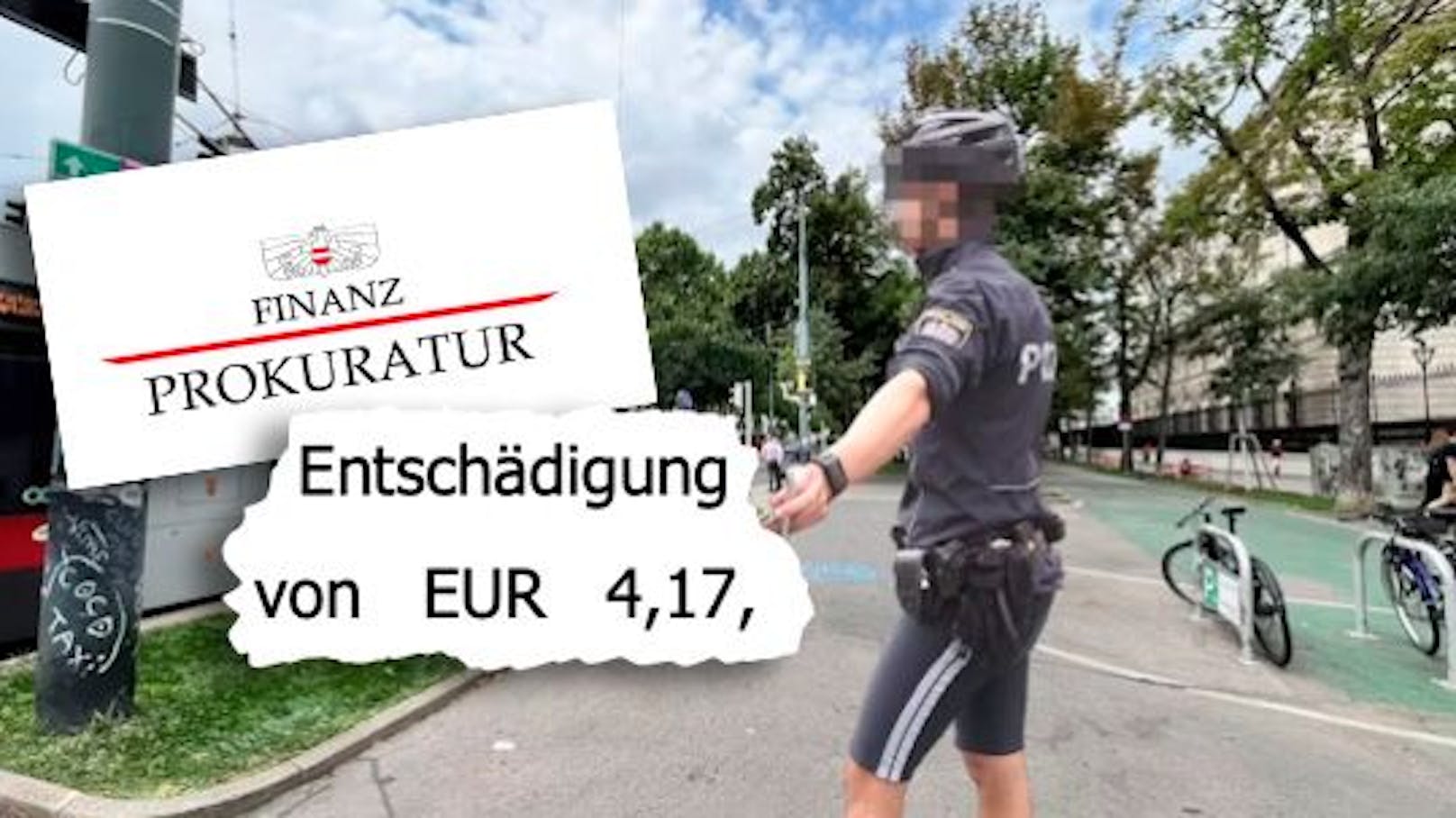 Taube Frau in Wien festgenommen – sie bekommt 4,17 €