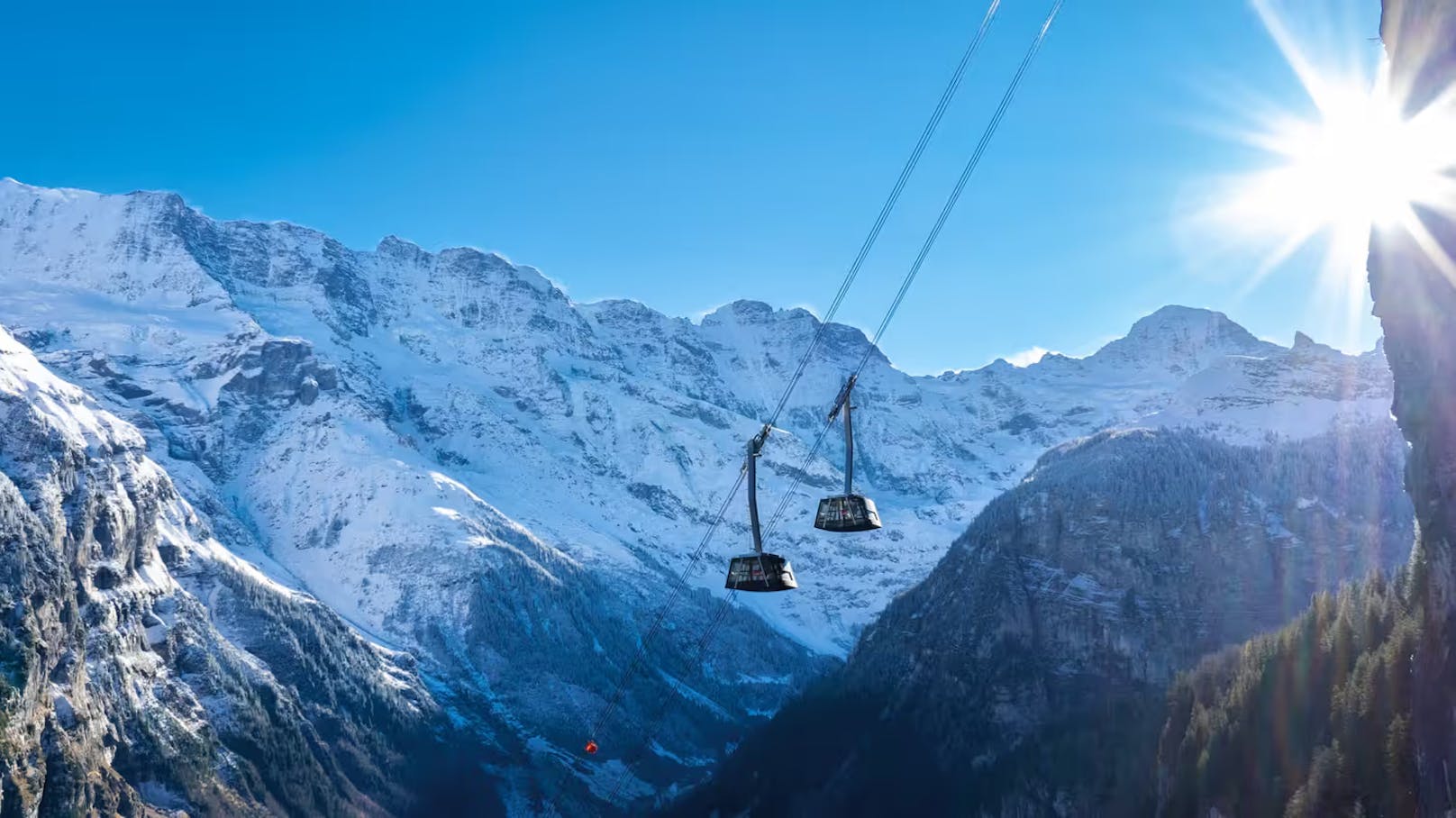 Steilste Seilbahn der Welt eröffnet – wo sie hinführt