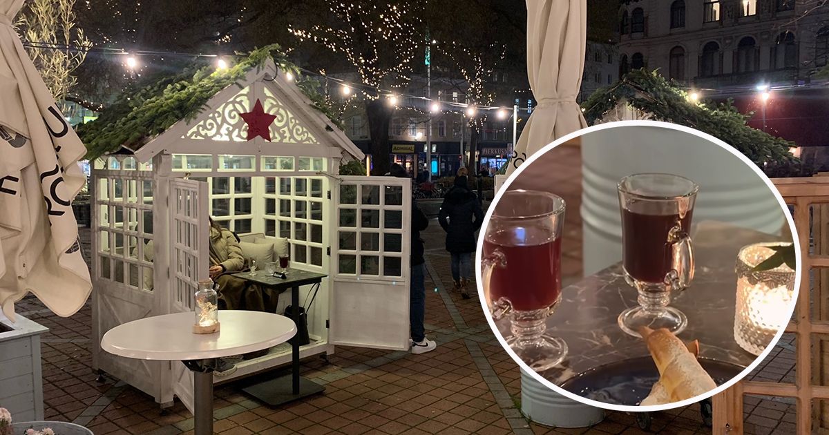Das Vanillas am Wallensteinplatz hat sich in ein kleines Weihnachtsdorf mit leistbarem Punsch verwandelt.
