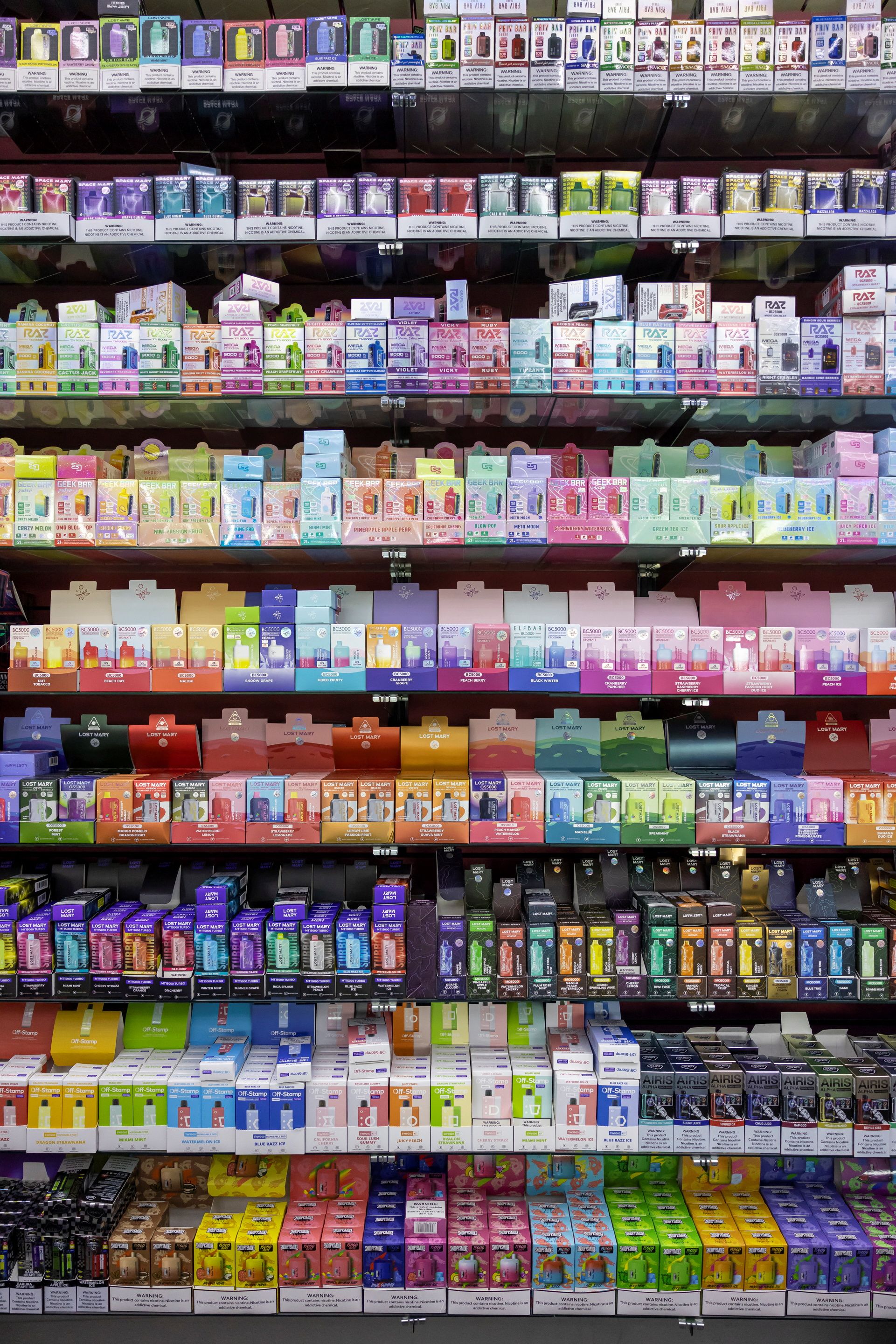 Britische Studien gehen von 8.2 Millionen falsch entsorgter Einweg-E-Zigaretten pro Woche aus. 