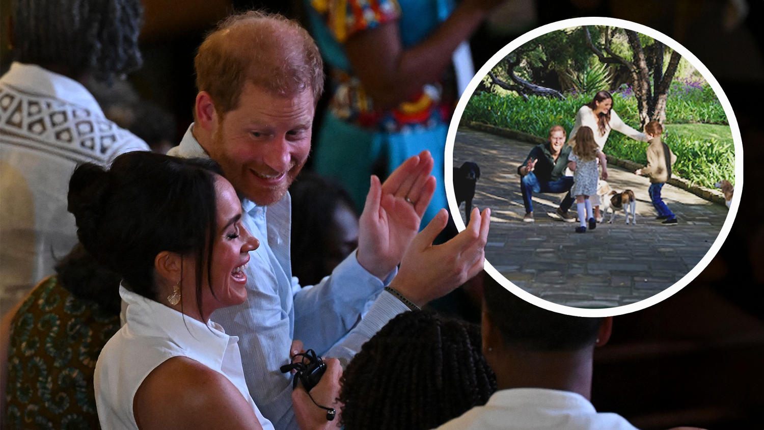 Prinz Harry und Meghan veröffentlichen wieder ein Foto von Sohn Archie und Tochter Lilibet.