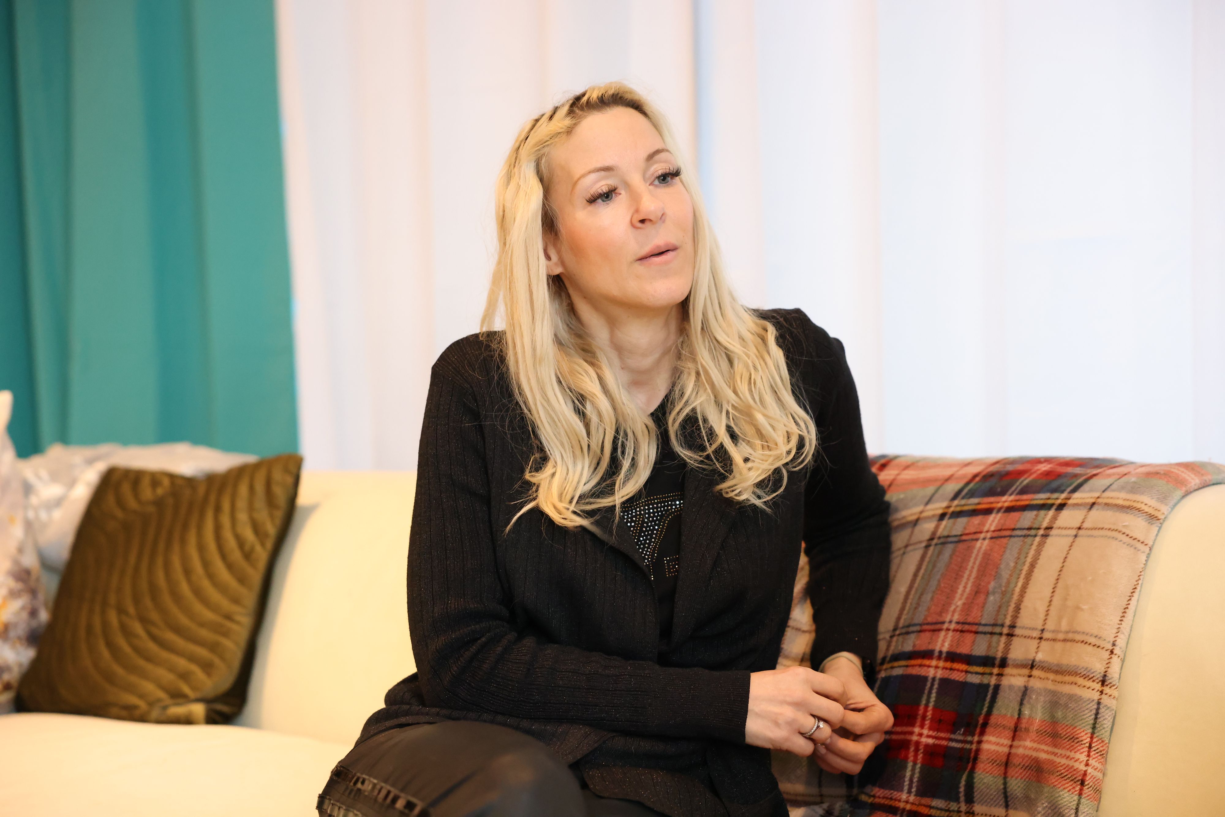 Simone Lugner wurde im Wiener Gasometer von einem Mann bedroht.