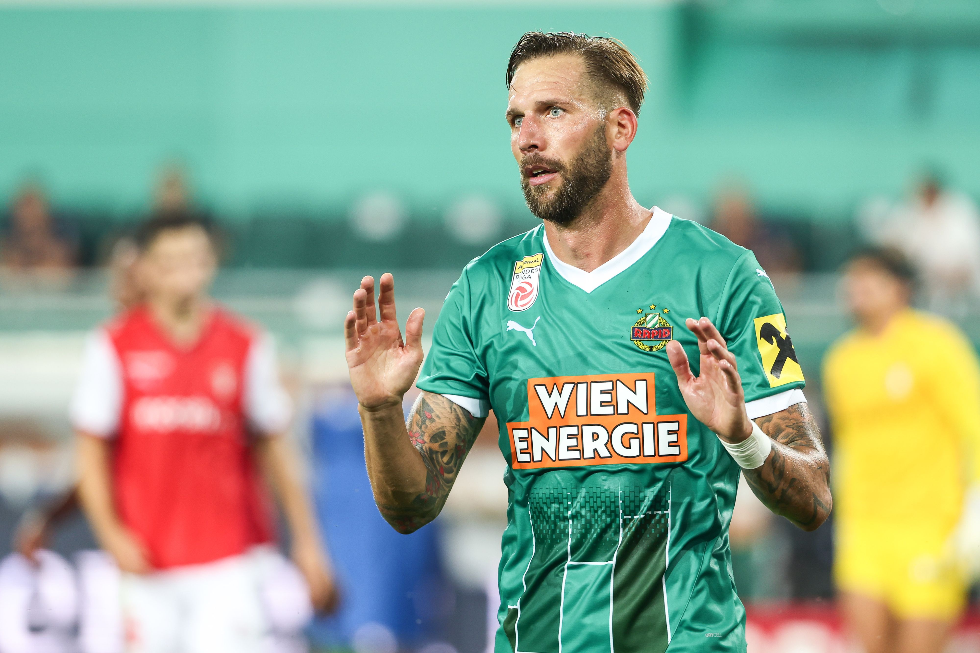 Rapid-Star Guido Burgstaller wurde am Wochenende in Wien brutal attackiert. 