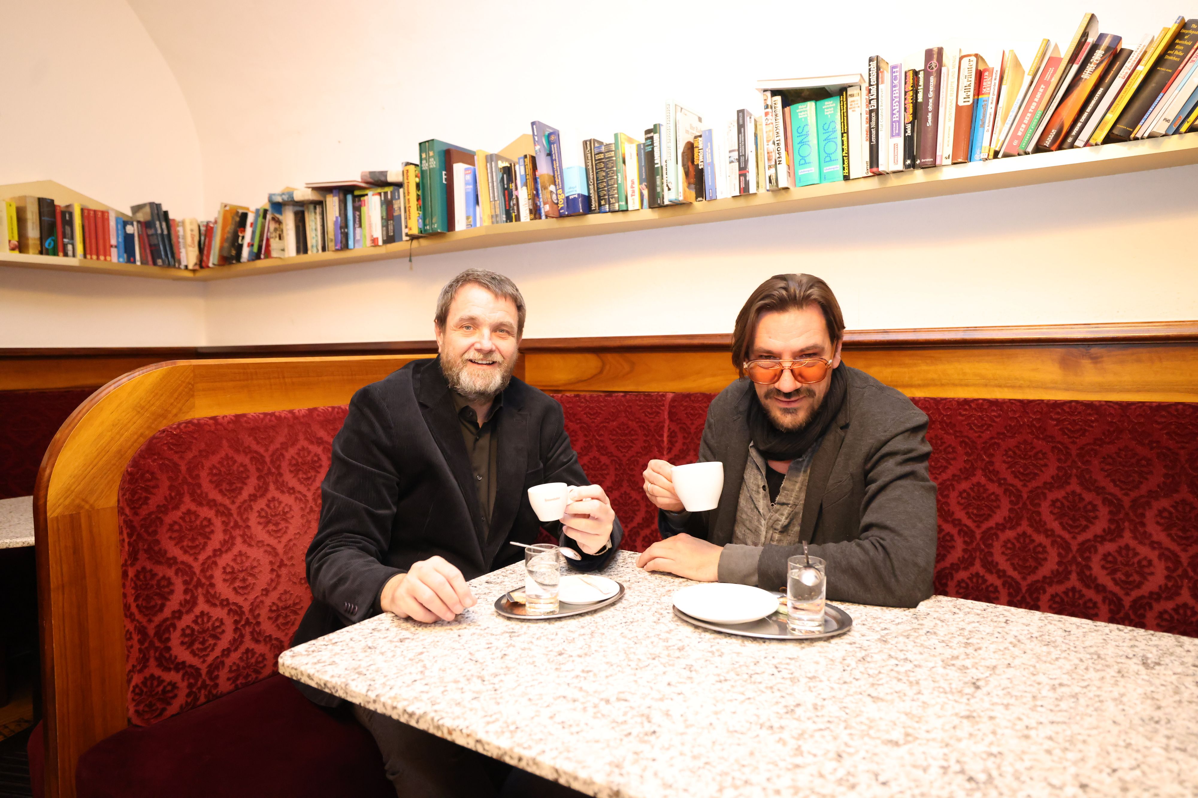 Ball-Chef Wolfang Binder mit Christian Stani von 