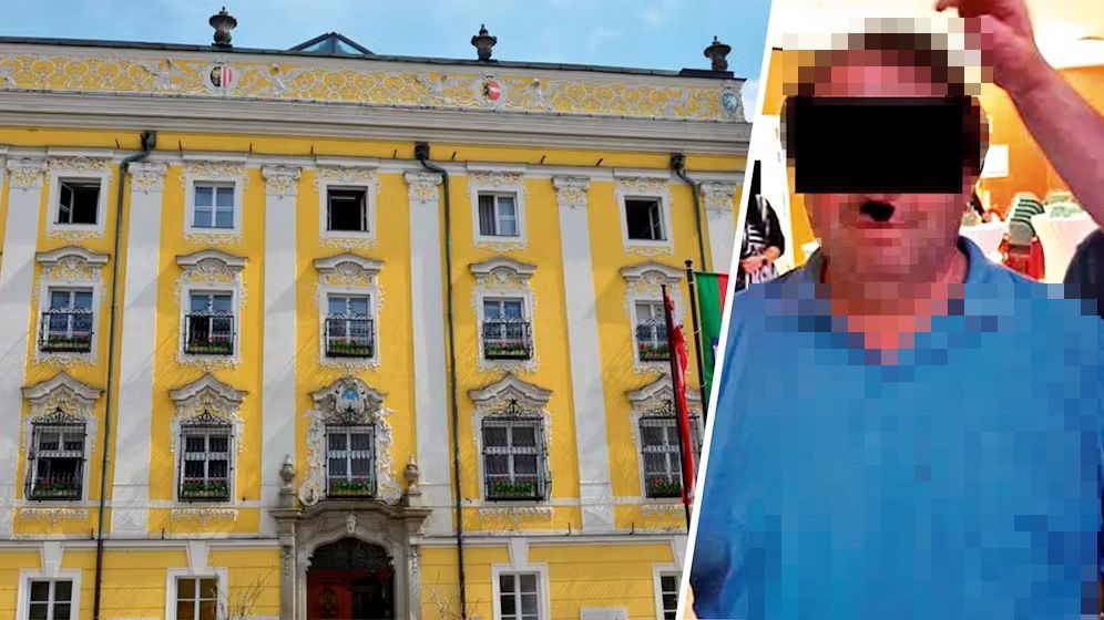 Ein Welser Magistratsmitarbeiter soll auf einer Feier Adolf Hitler imitiert haben.
