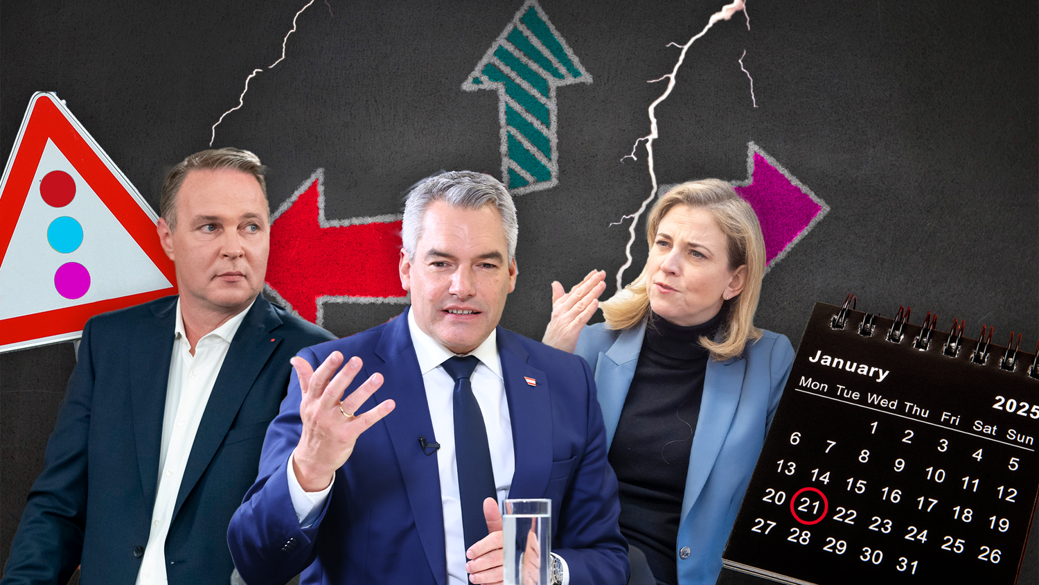 Am Freitag wird die Austro-Ampel weiter an einem Konsolidierungspfad feilen.