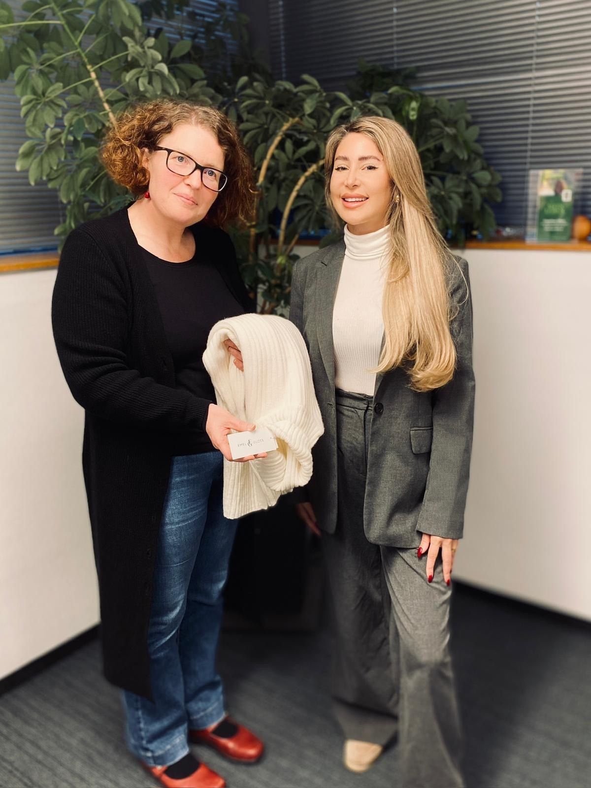 Christina Kraker-Kölbl und Influencerin Emel Tschikof vormals Gloss