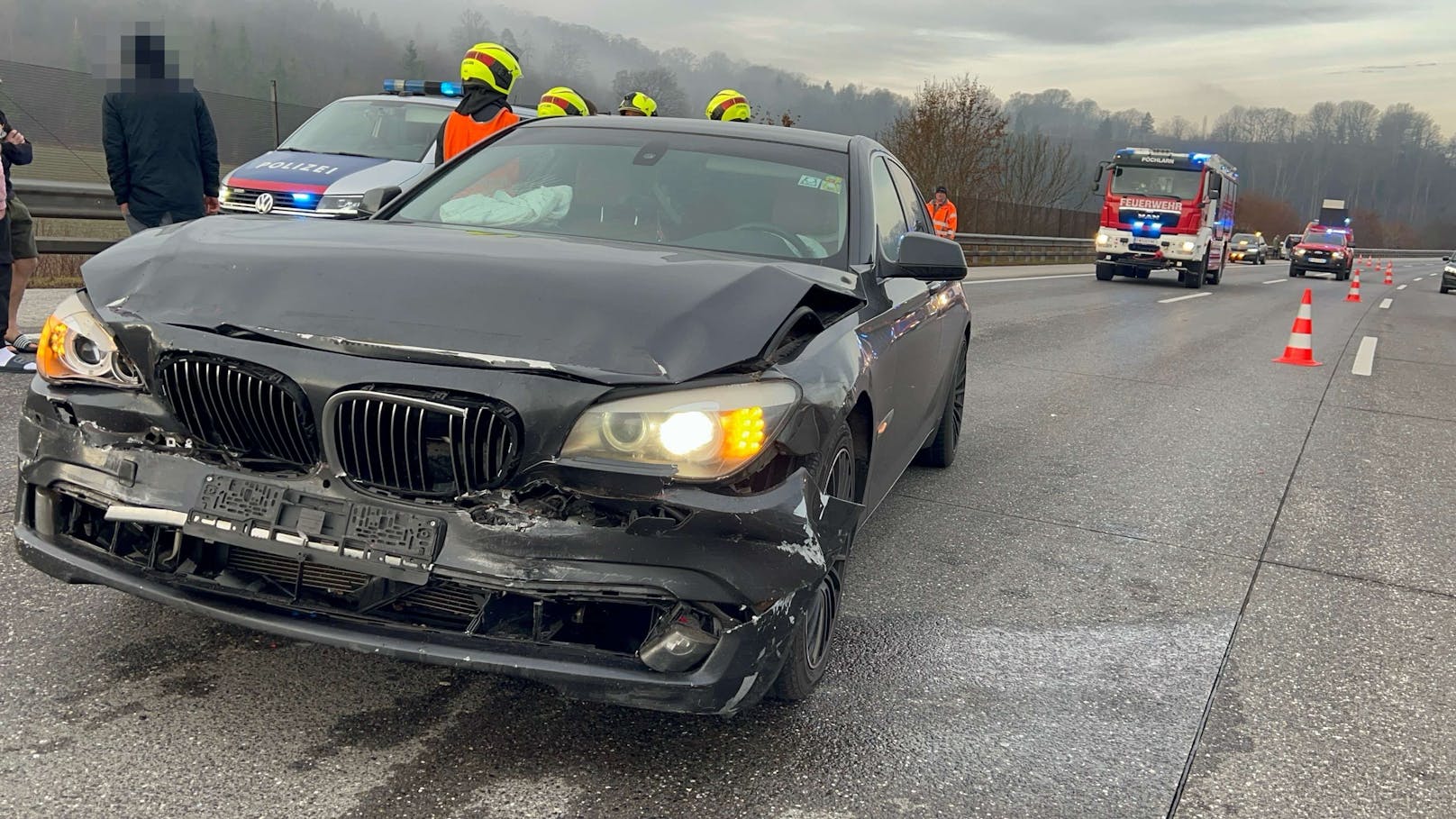 Auffahrunfall bei Pöchlarn