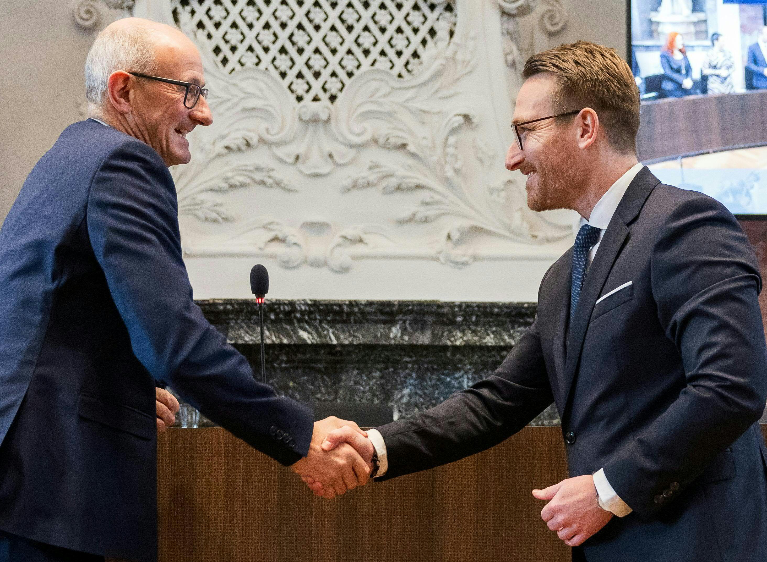 Philip Wohlgemuth (SPÖ) sitzt ab jetzt in der Tiroler Regierungsbank als LH-Stellvertreter.