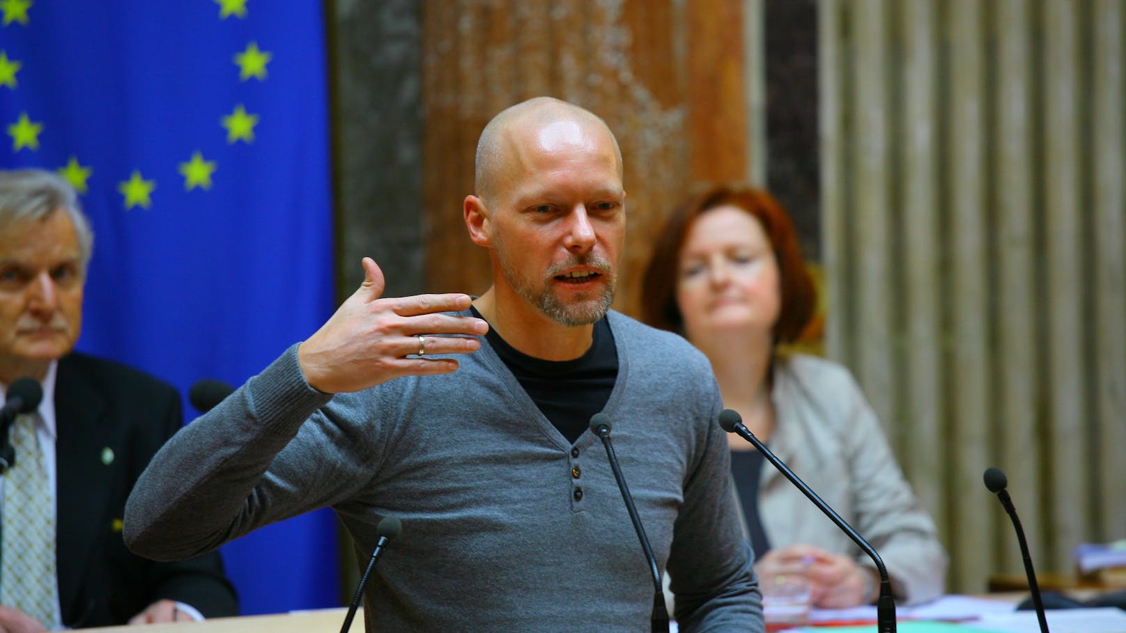 Grüner Fraktionsvorsitzender im Bundesrat: Marco Schreuder. Archivbild 2012.