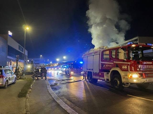 Die Einsatzkräfte der Feuerwehr waren rasch vor Ort.