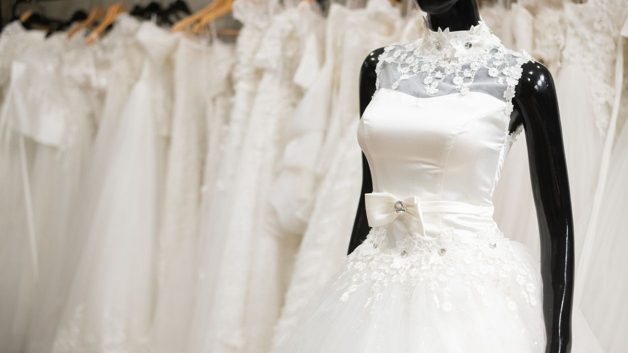 Symbolbild Hochzeitskleid