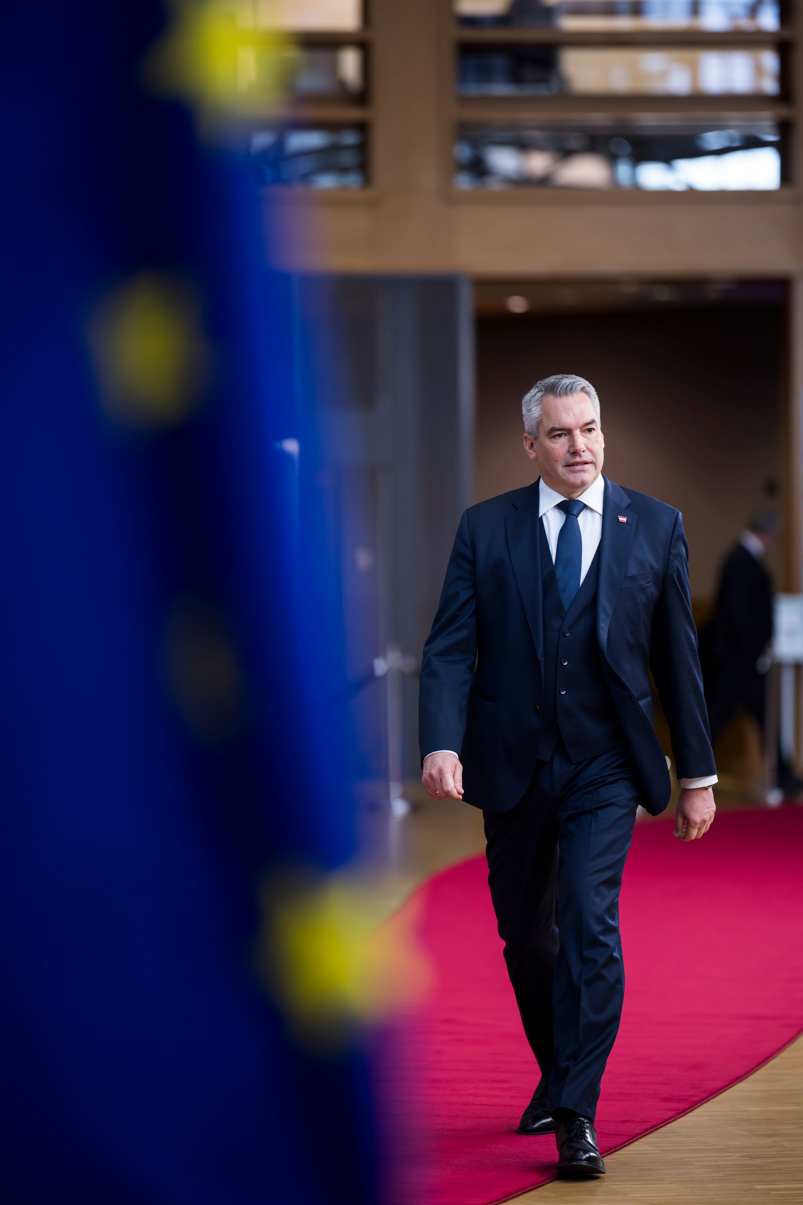 Bundeskanzler Karl Nehammer in Brüssel.