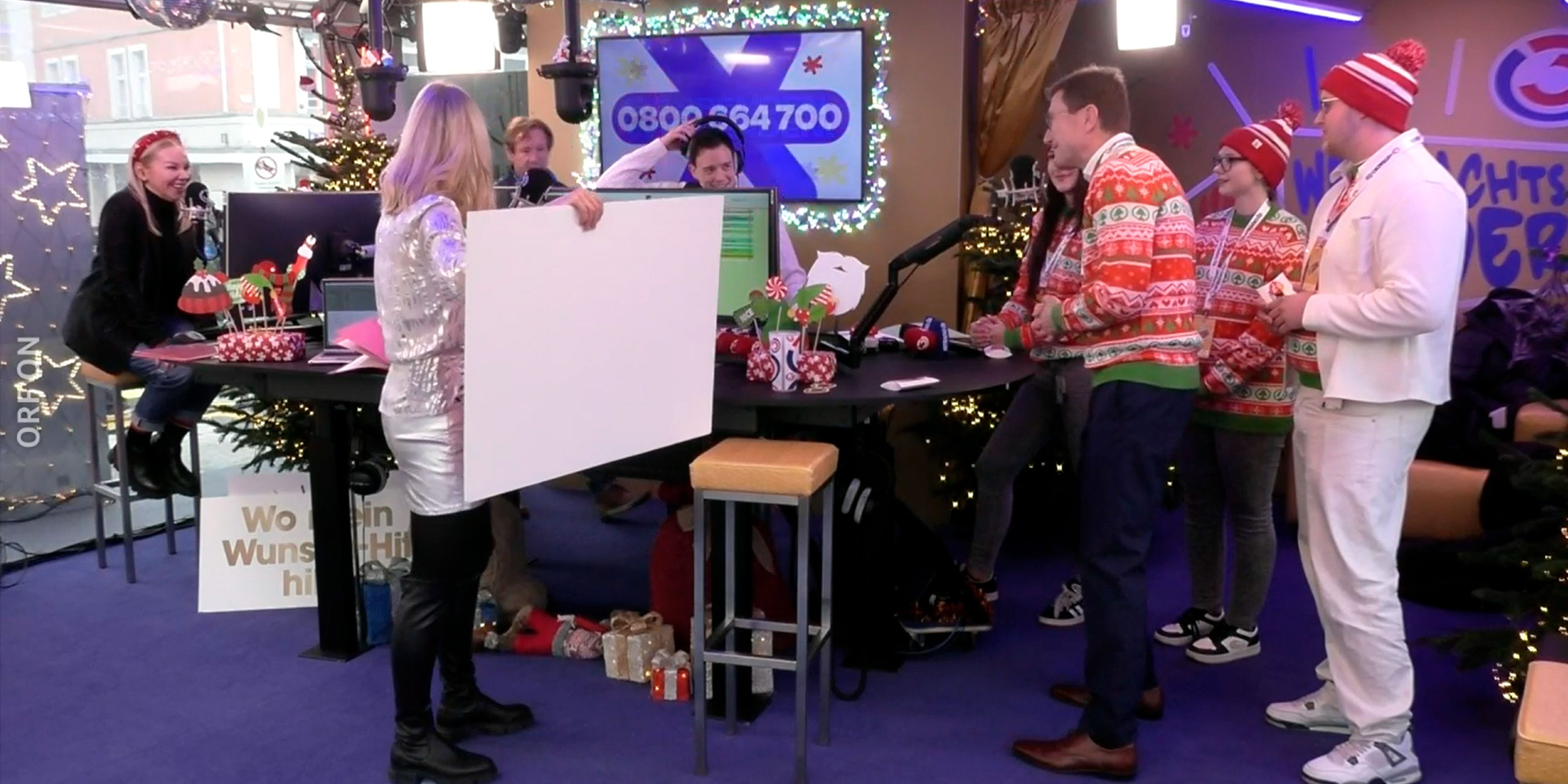 Keine Süßigkeit für die Ö3-Stars.