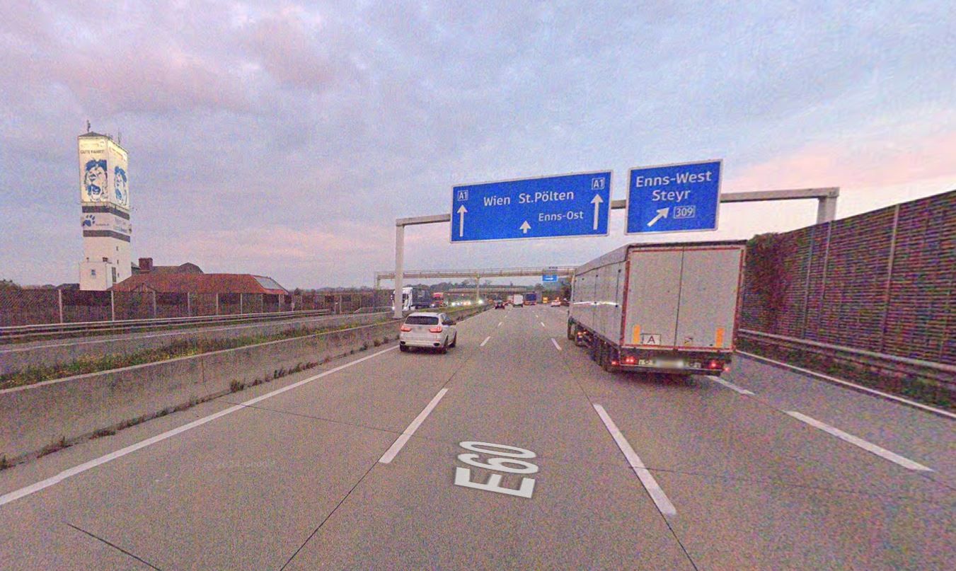 Auf der A1 bei Linz gilt der 