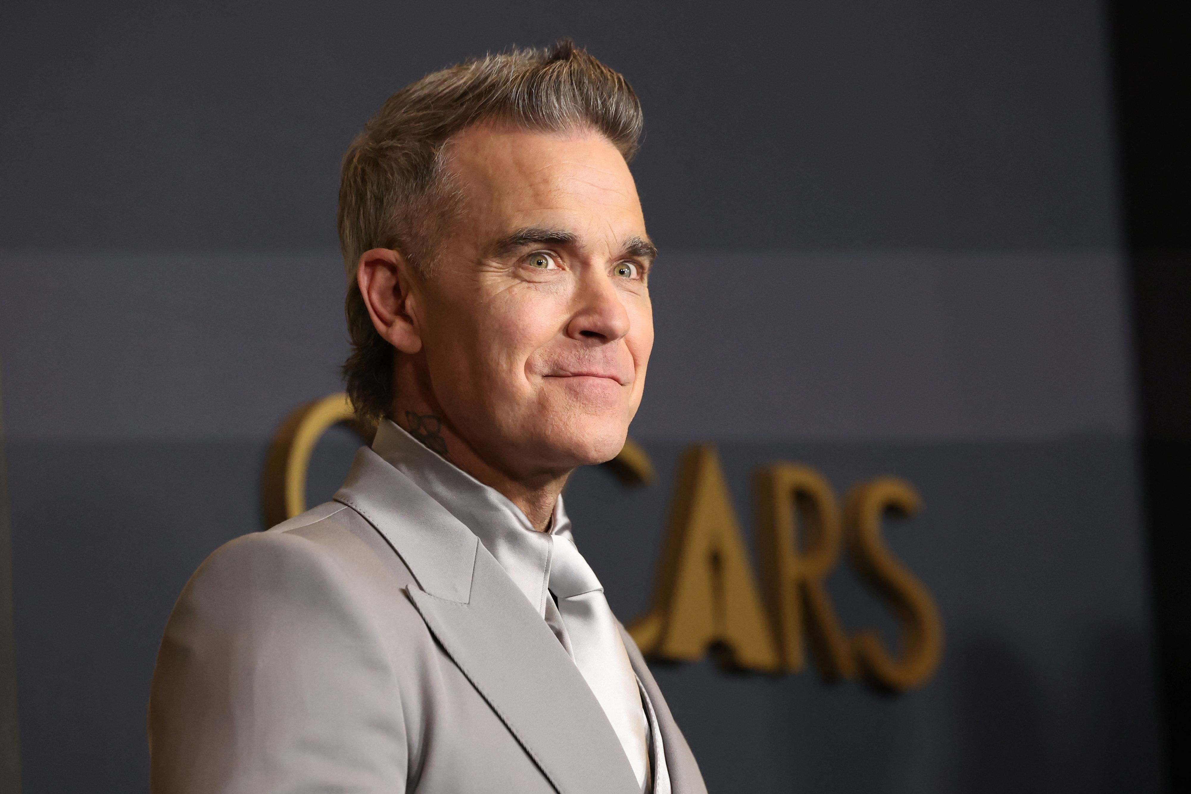 Robbie Williams hofft mit seinem Film auf einen Oscar.