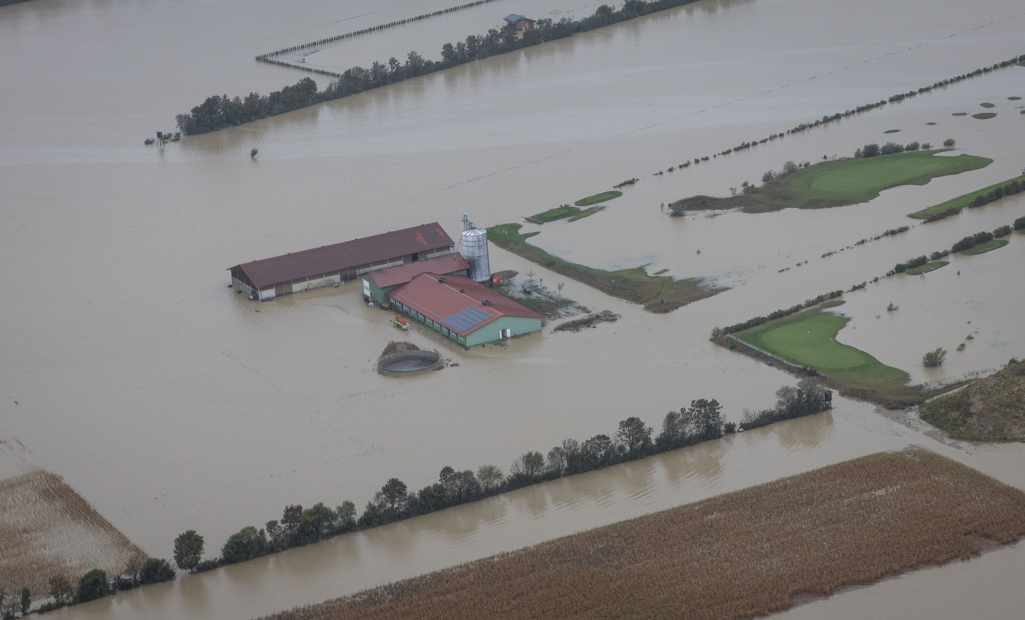 Überschwemmungen wie jene vom September 2024 verwüsten Felder und Äcker.