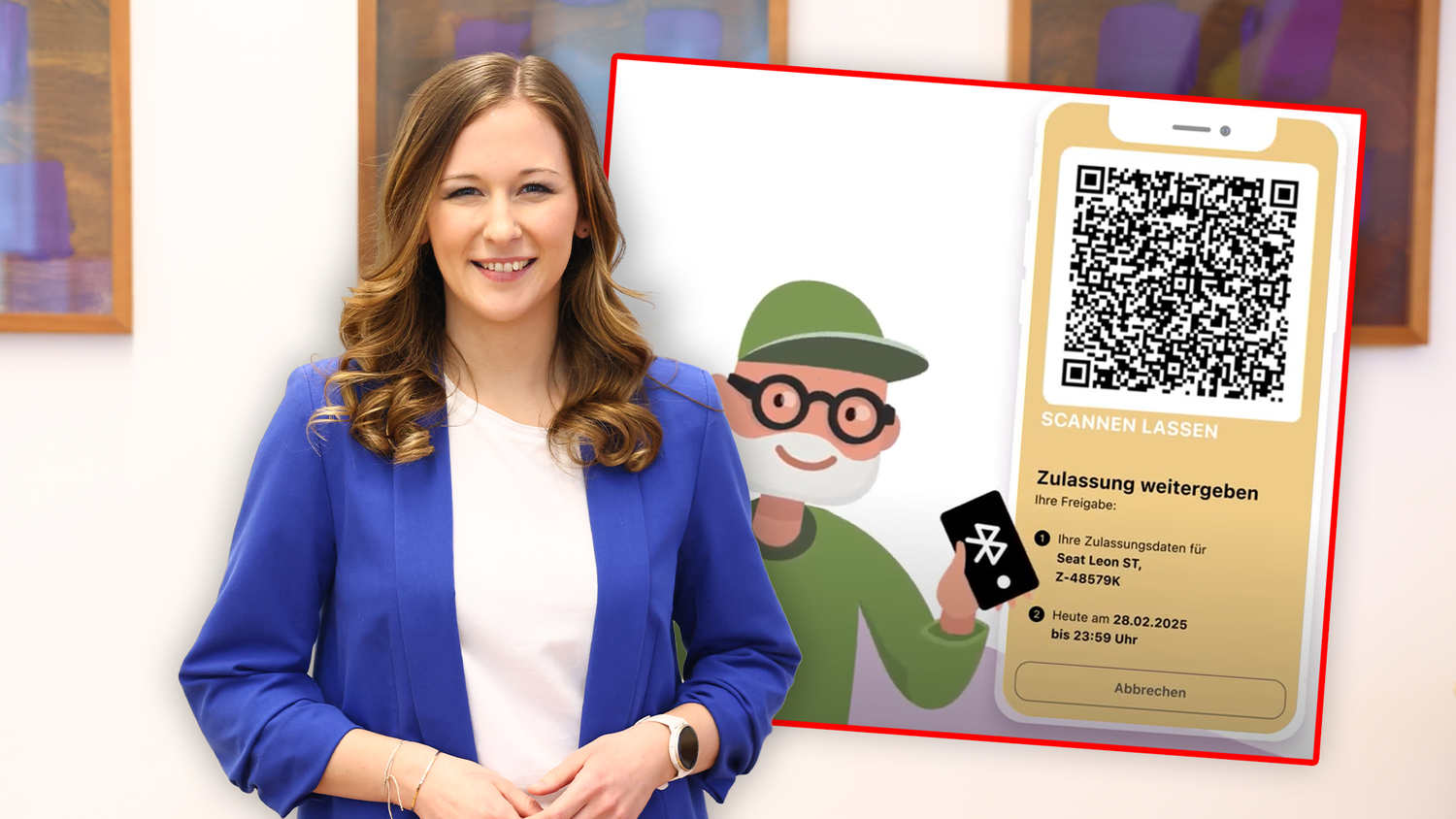 Der digitale Zulassungsschein erhält jetzt neue Funktionen.