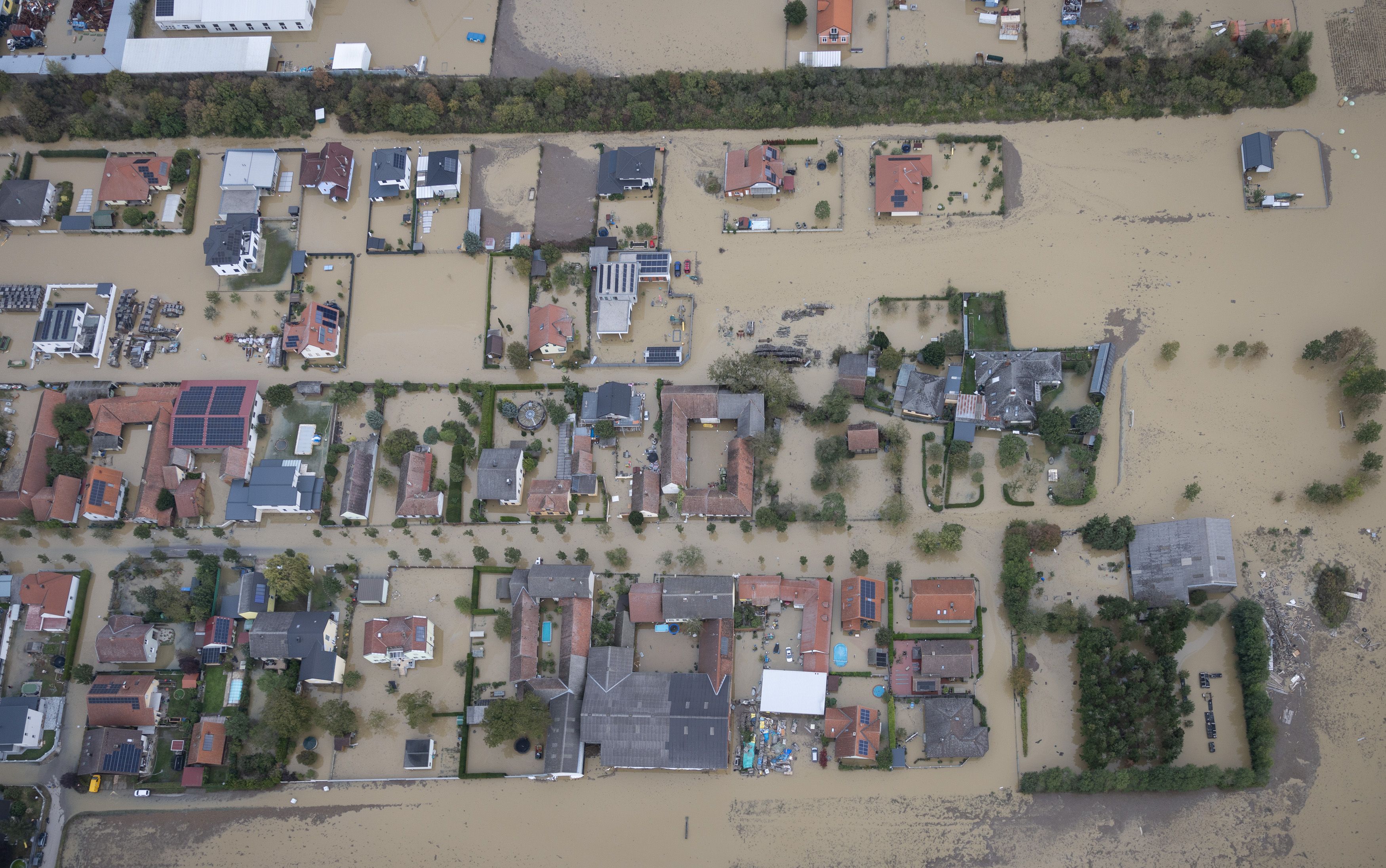 Raum Rust im Tullnerfeld (Niederösterreich) am 17. September 2024.