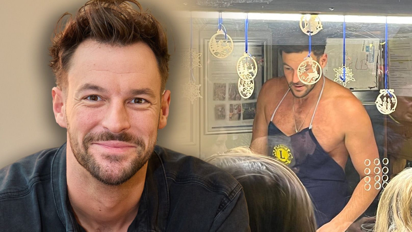 Paul Pizzera zog in bei einem Charity-Event plötzlich blank.