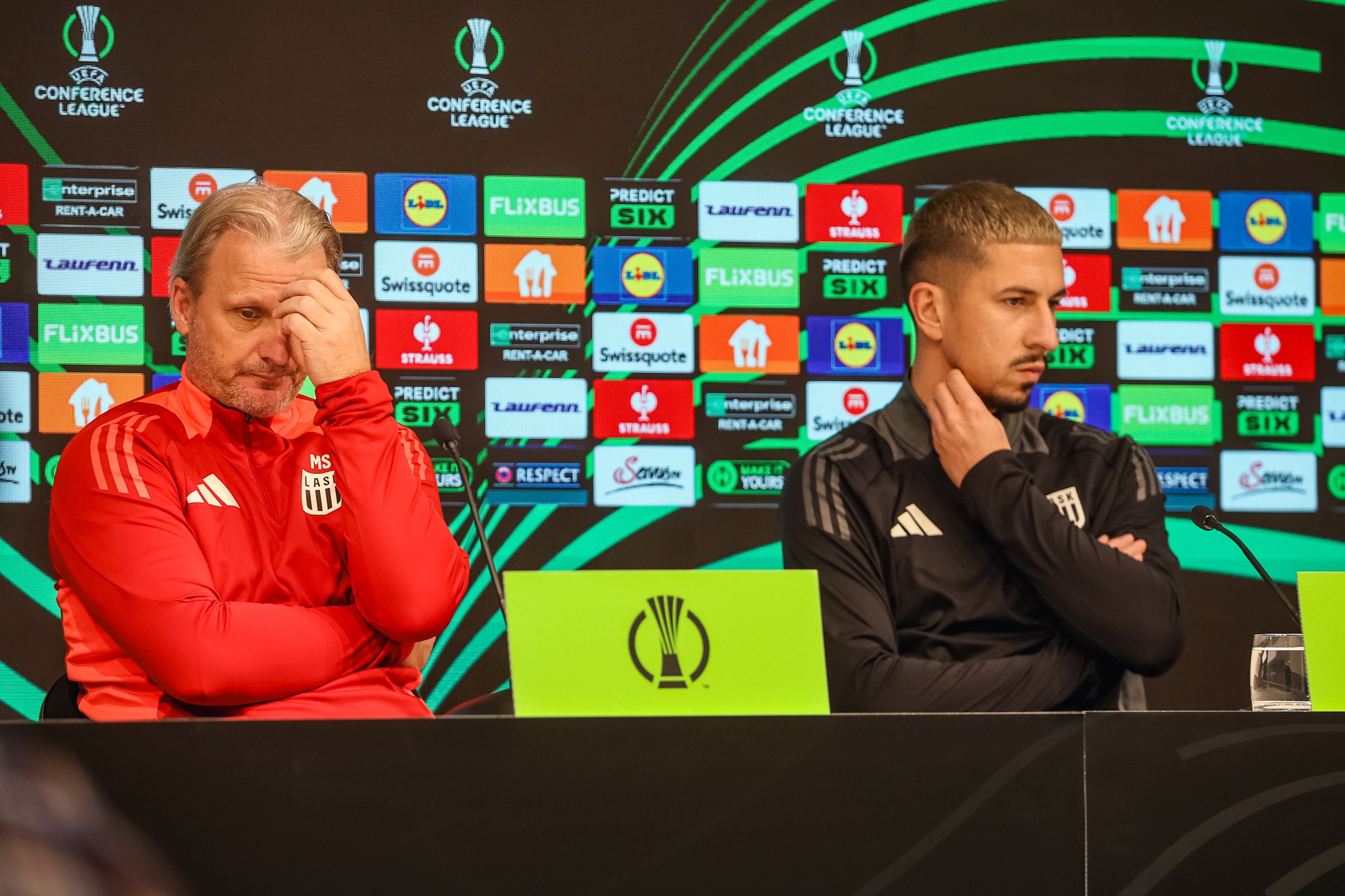 Trainer Markus Schopp und sein Kapitän Robert Zulj. 