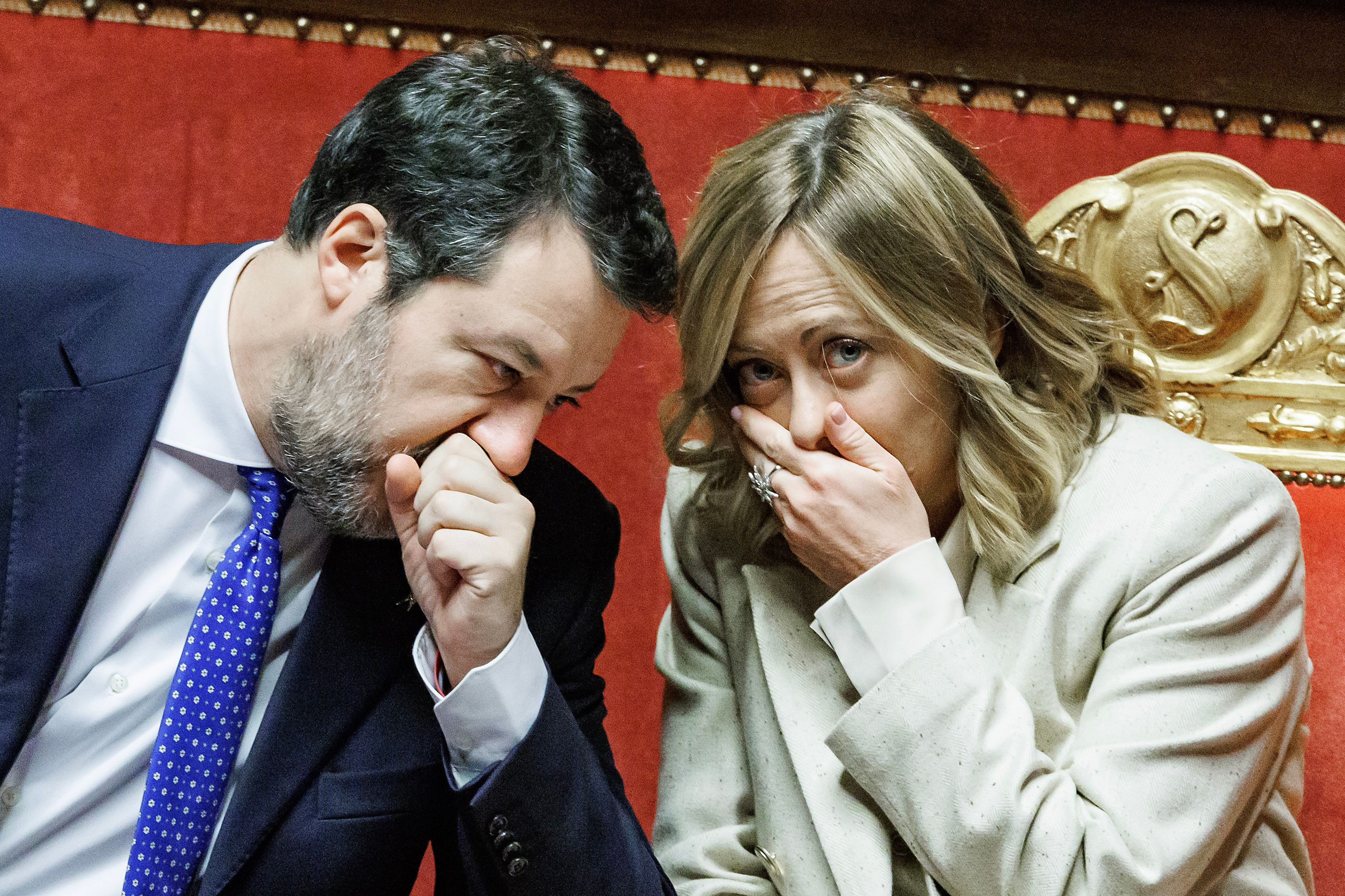 Matteo Salvini gehört zu den zentralen Figuren der Koalition von Ministerpräsidentin Giorgia Meloni.