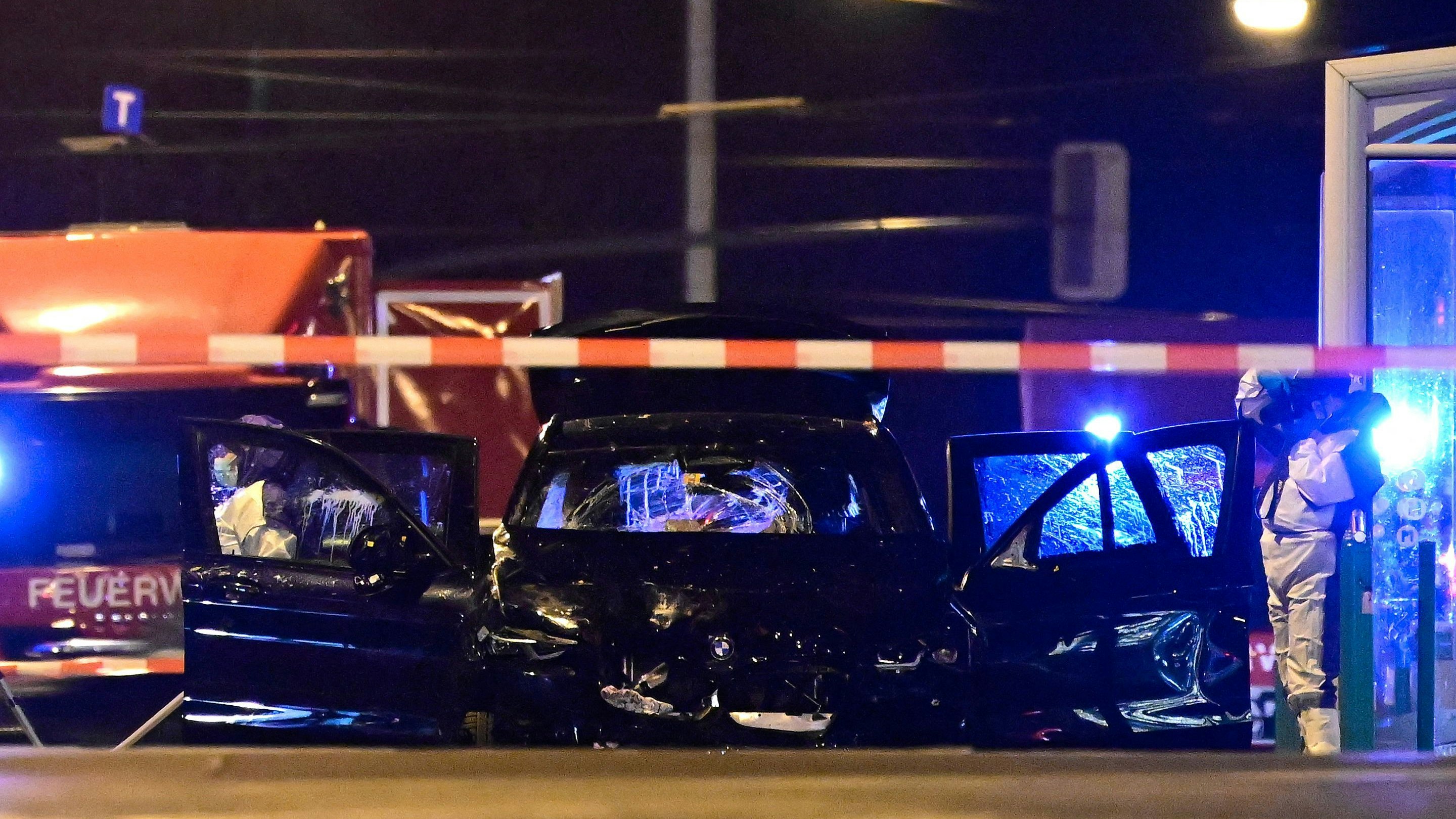 Das Auto, mit dem der Psychiater Menschen am Weihnachtsmarkt tot fuhr